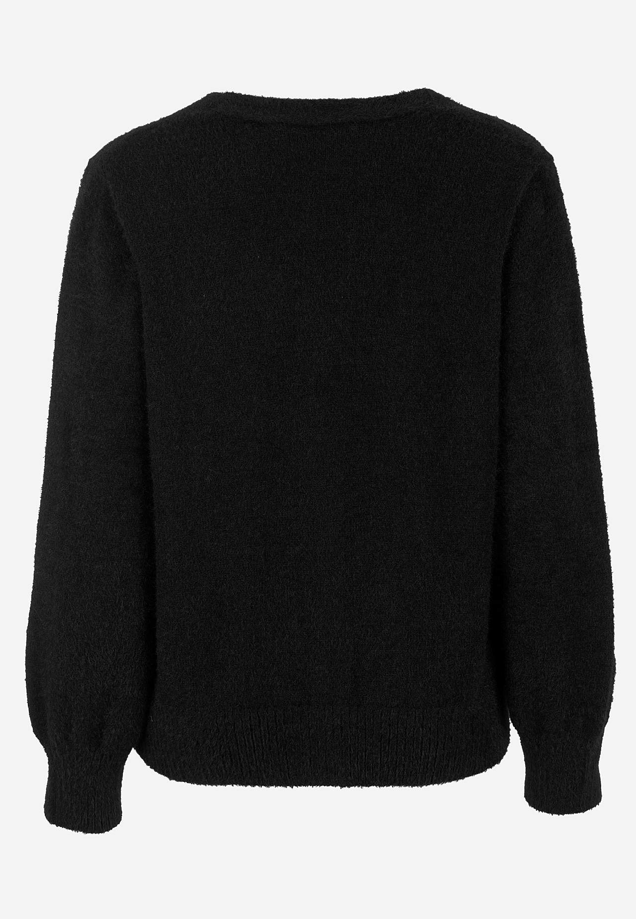 Stickad cardigan
