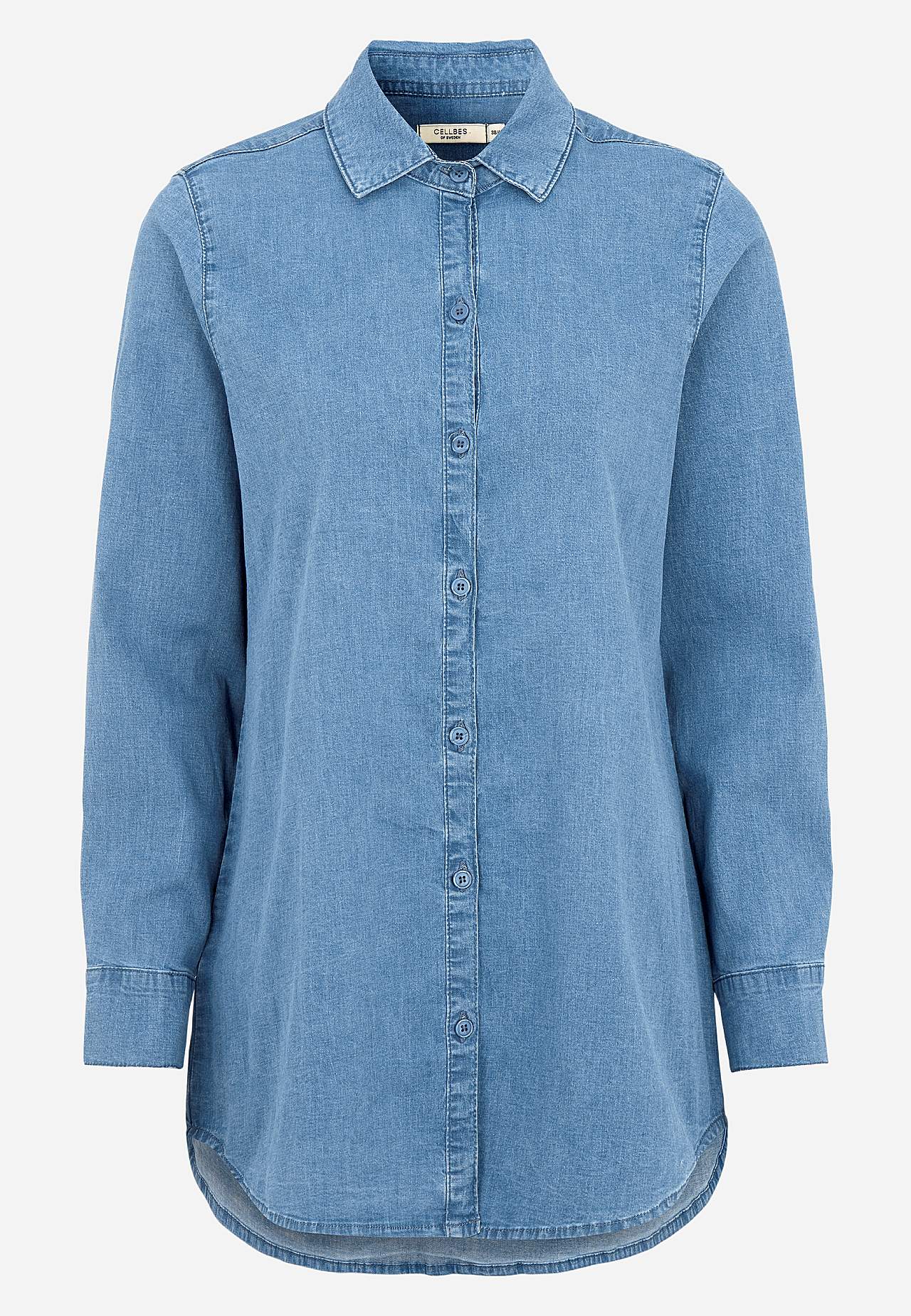 Stretchig tunika i denim