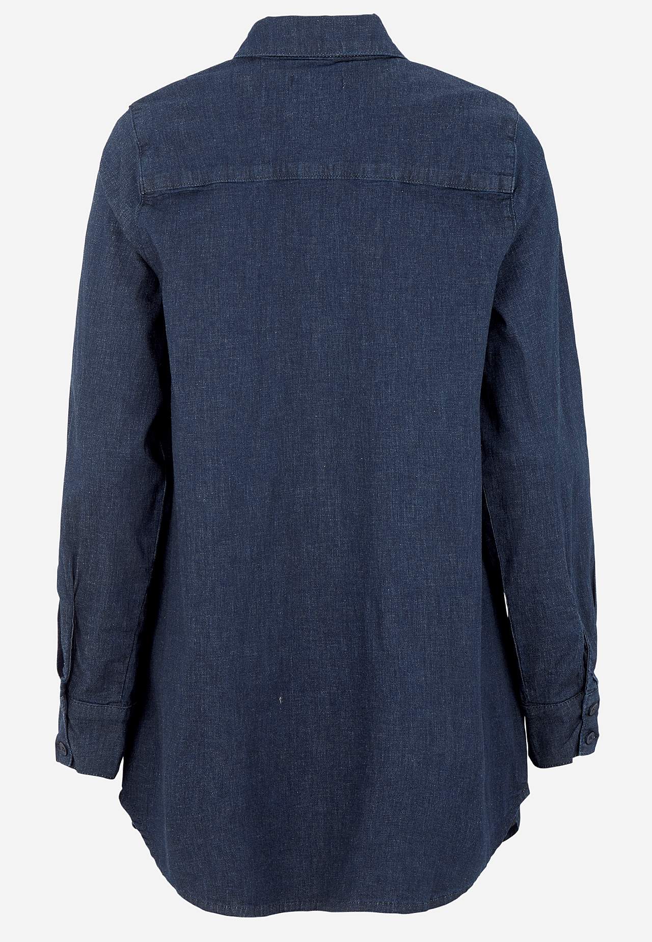 Stretchig tunika i denim