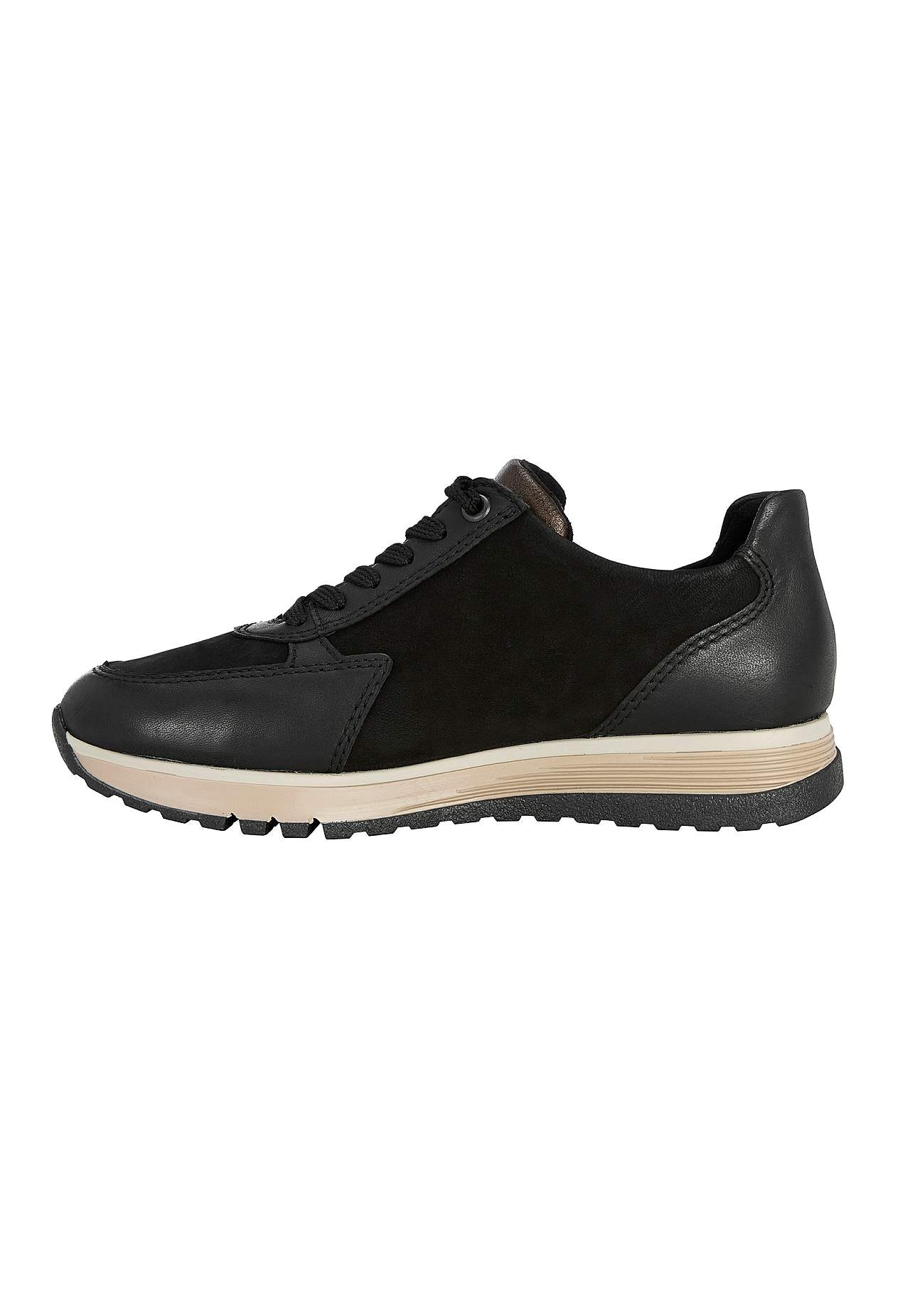 Bekväm sneaker i skinn