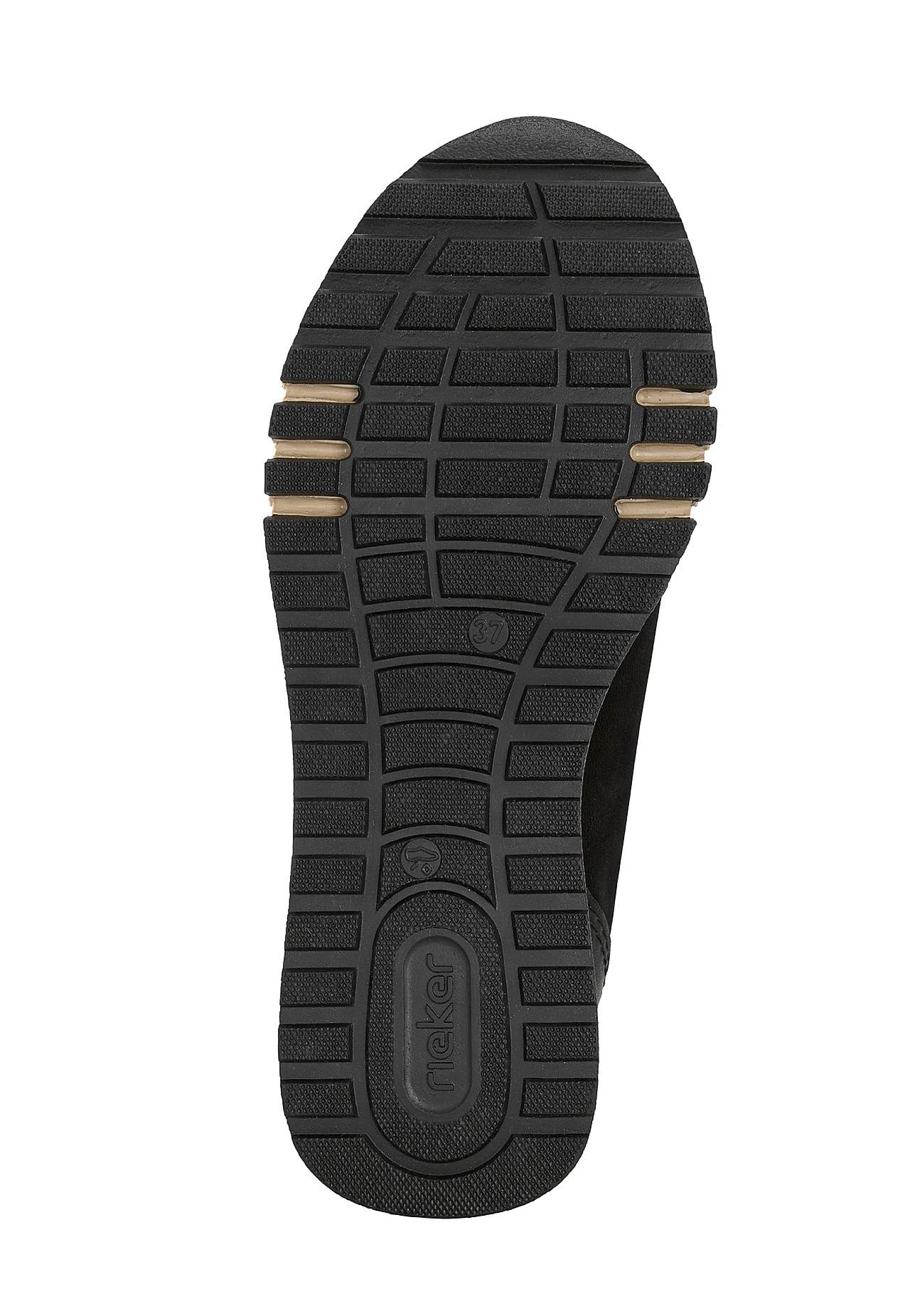 Bekväm sneaker i skinn