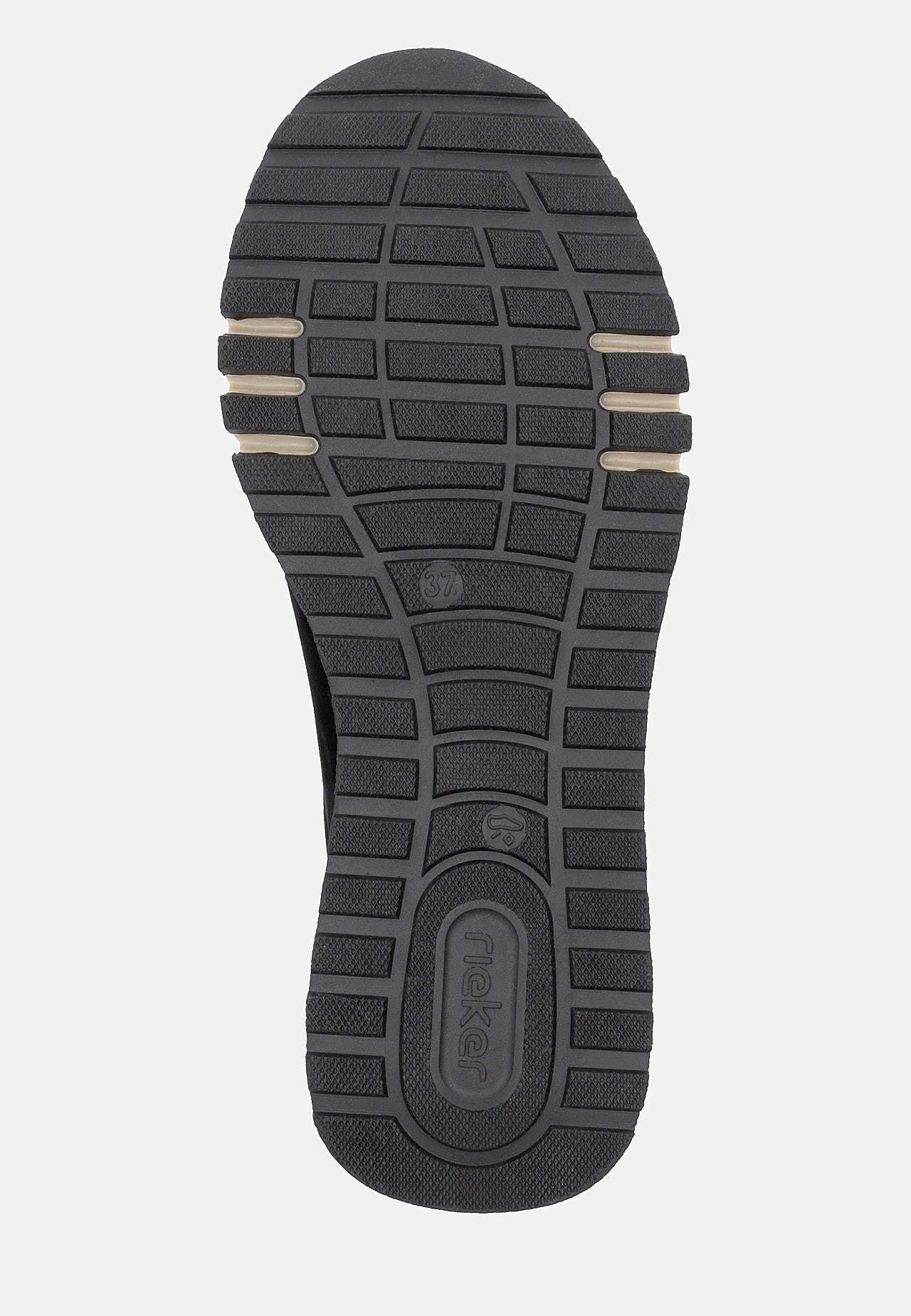 Bekväm sneaker i skinn