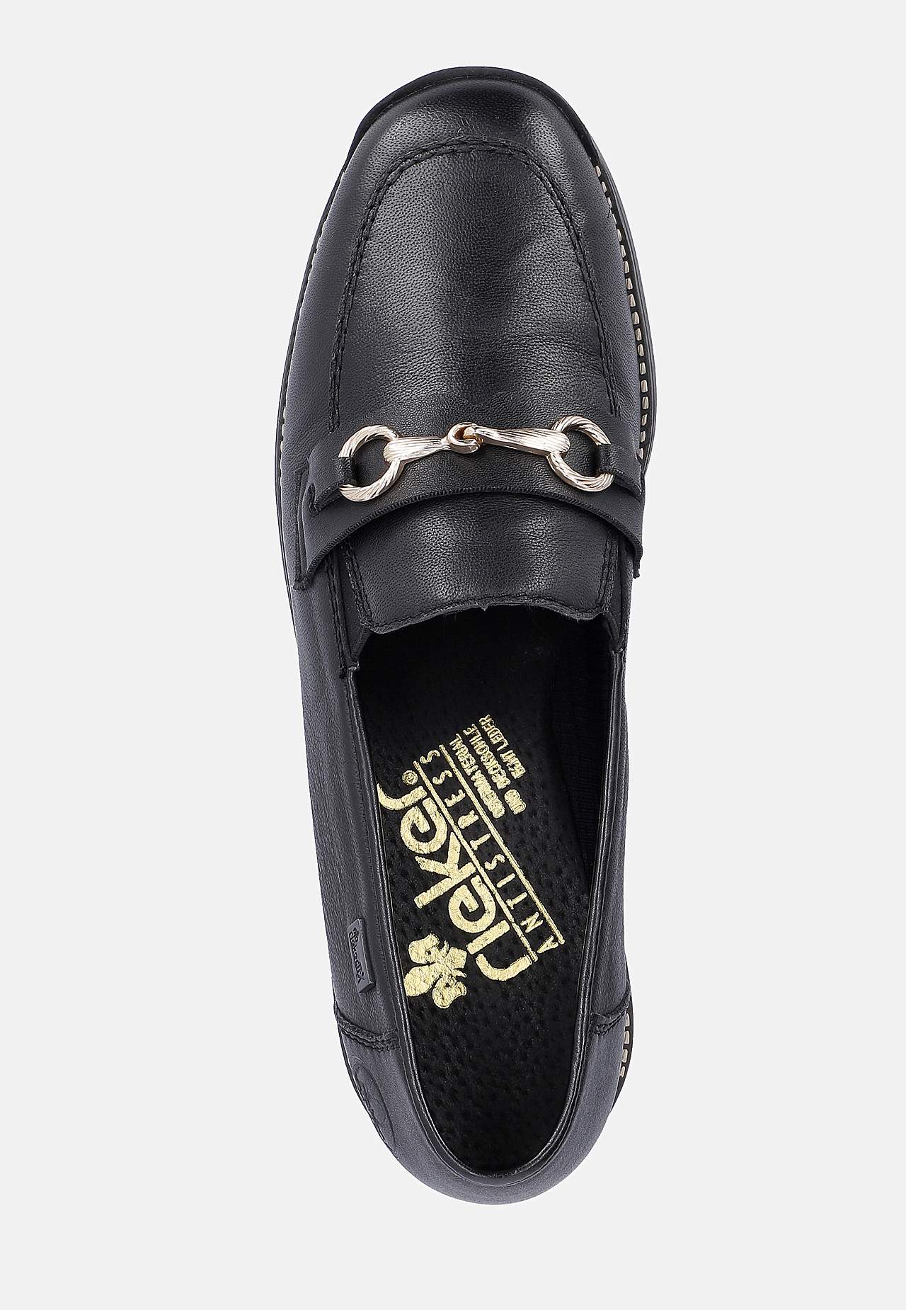 Vattenavvisande skinnloafer