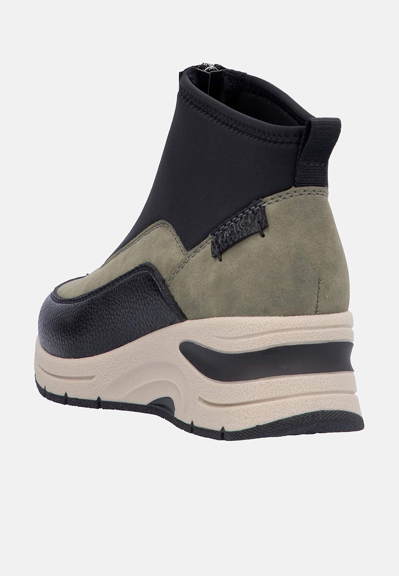 Sneakerkänga med kilklack