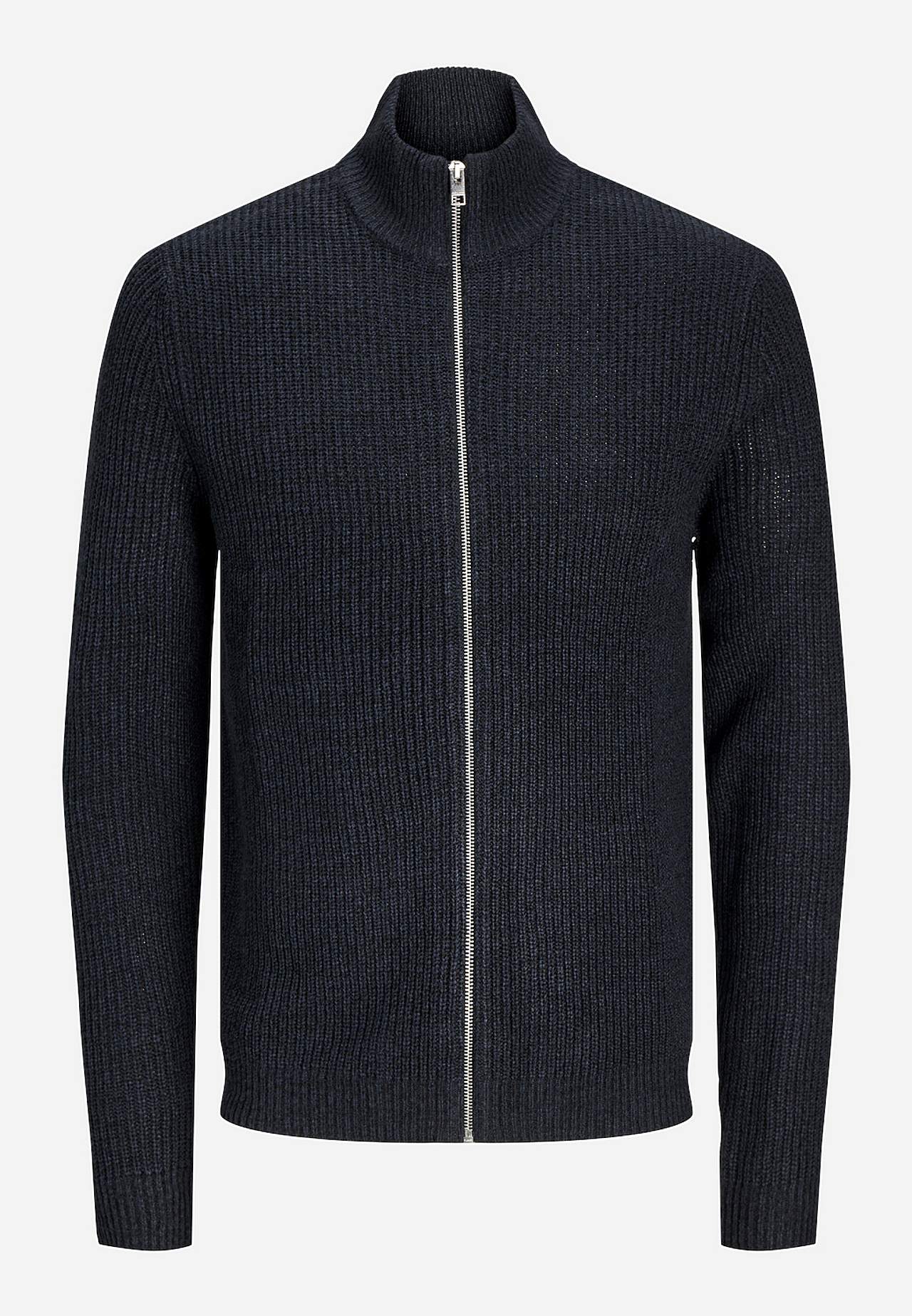 Cardigan med hög hals