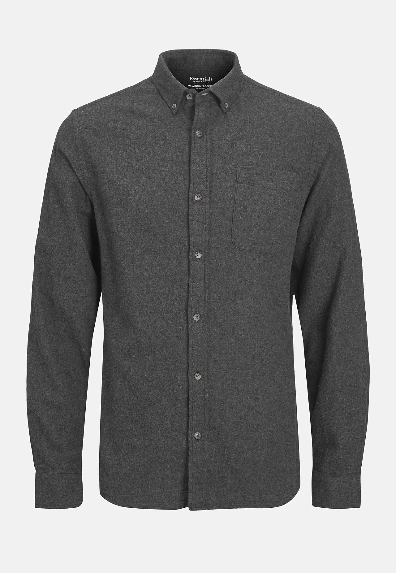 Stilren skjorta med button down-krage