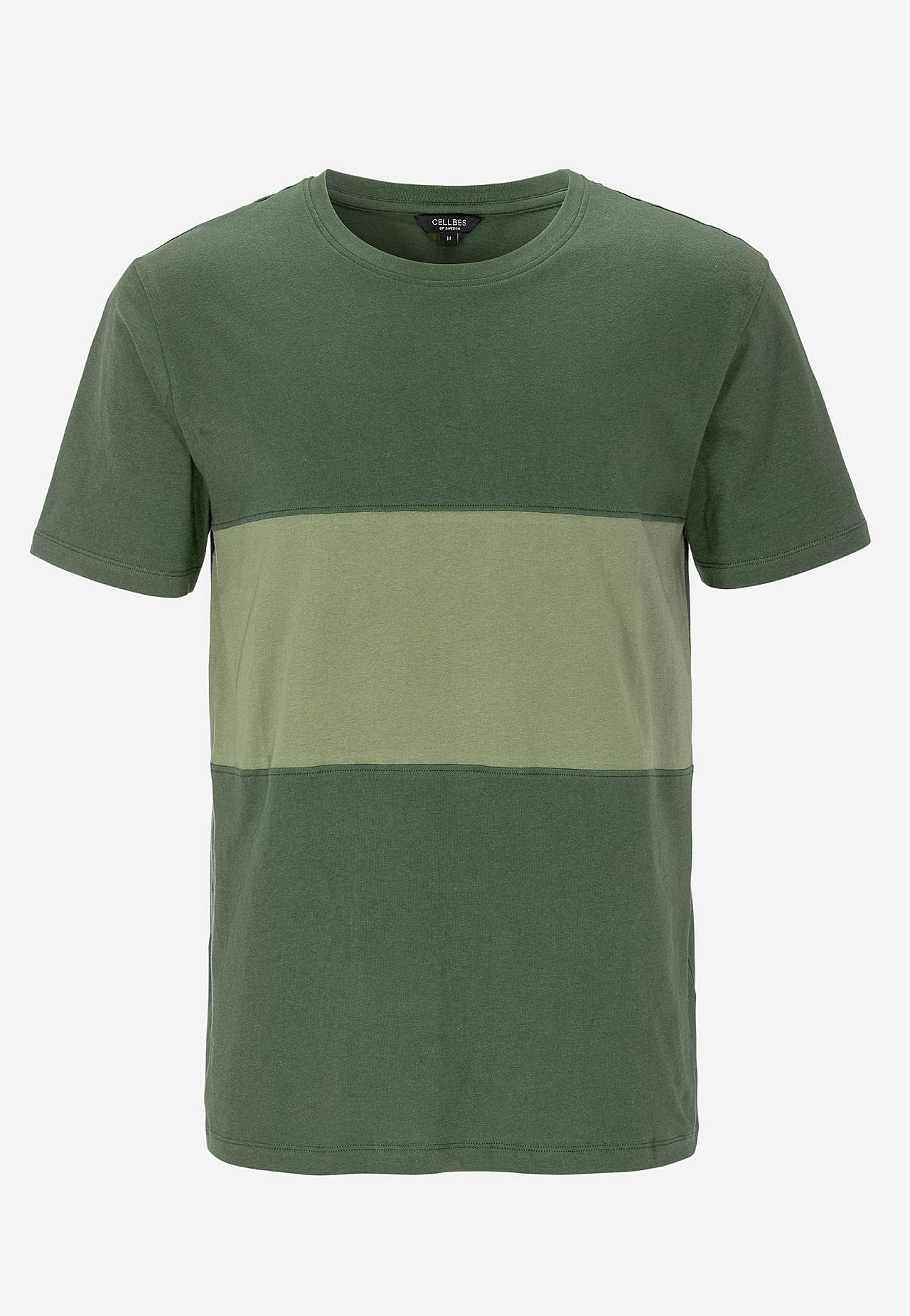 T-shirt med en bred rand