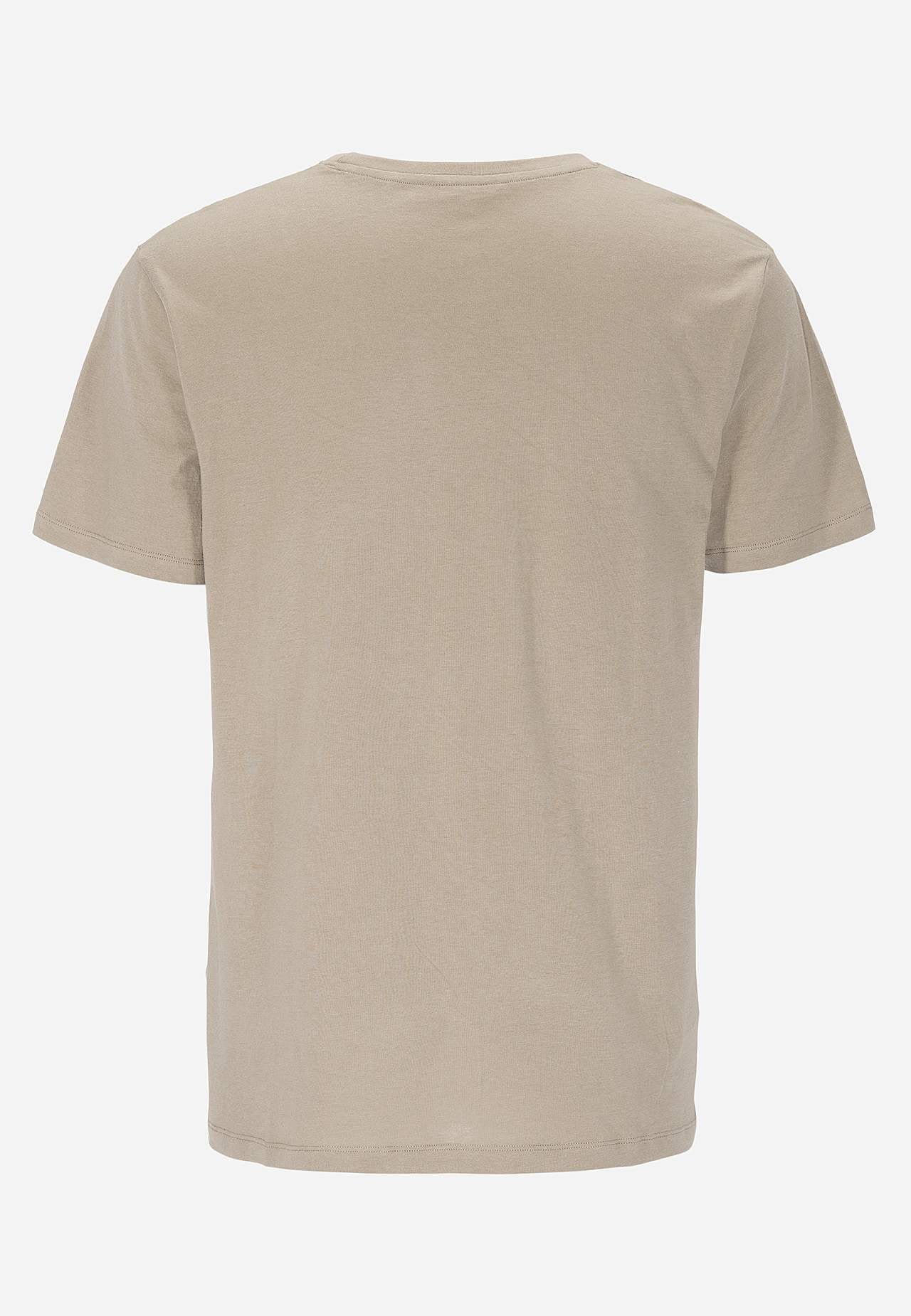 T-shirt med en bred rand