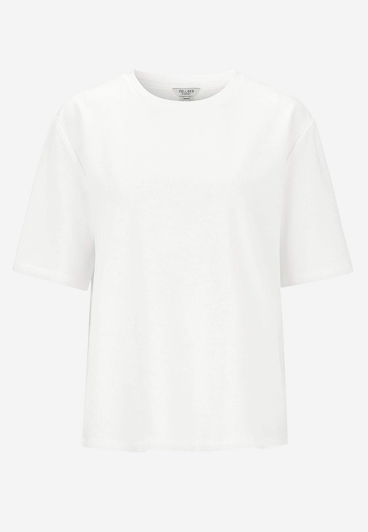 T-shirt i kraftig trikå