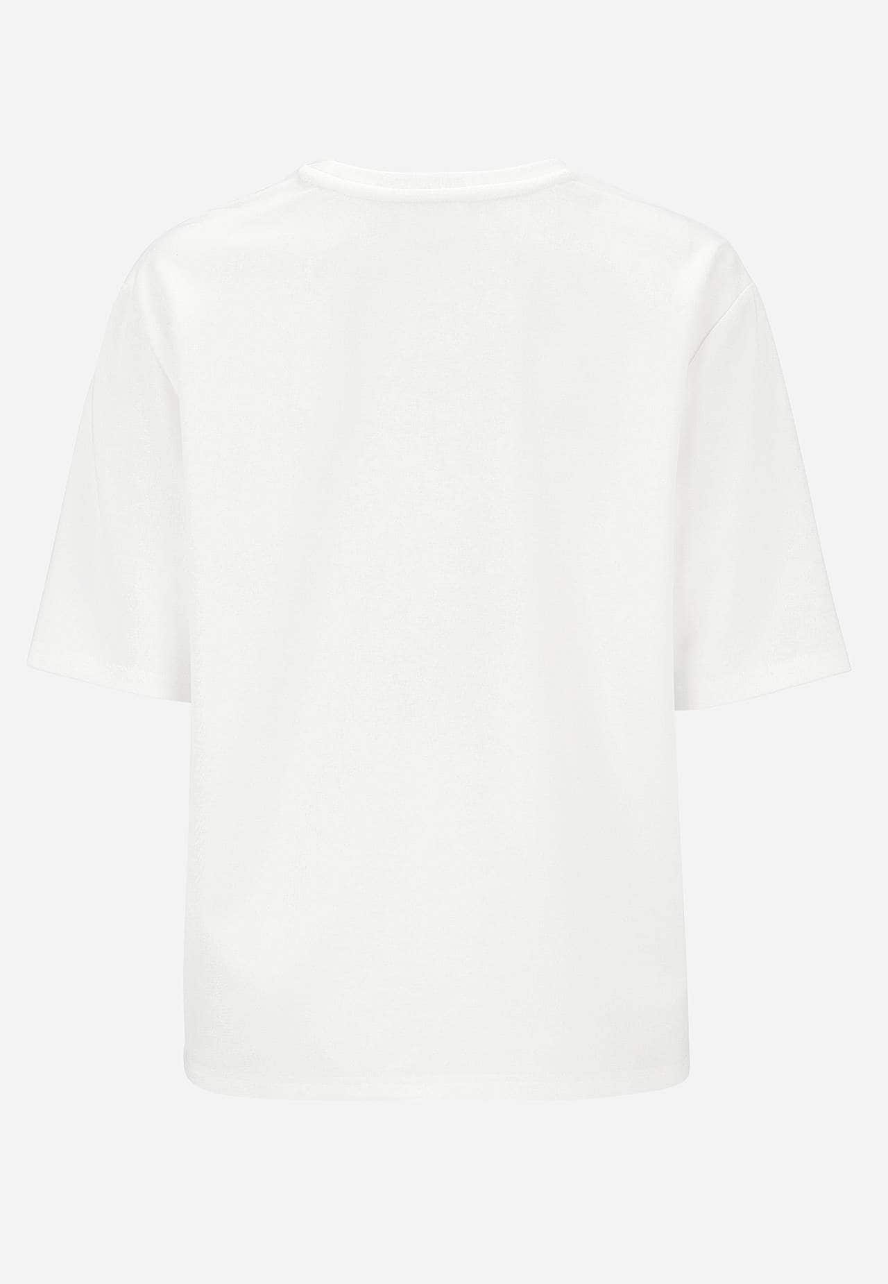 T-shirt i kraftig trikå