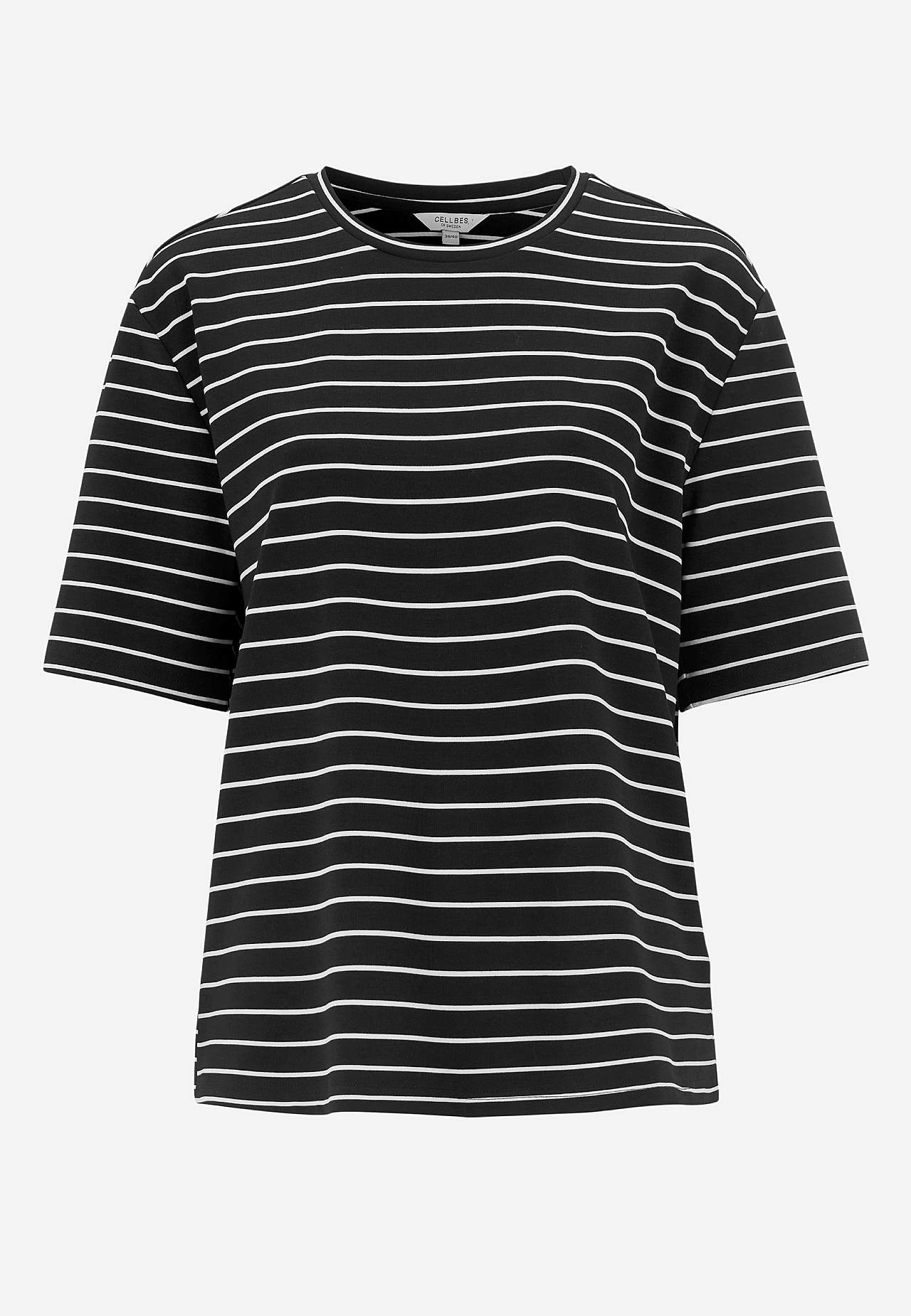 T-shirt i kraftig trikå