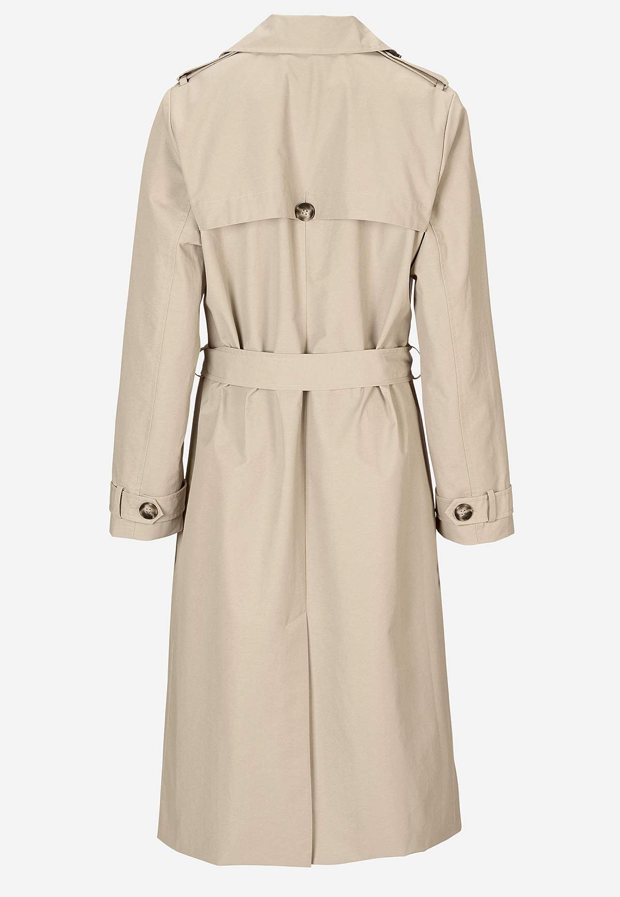 Dubbelknäppt trenchcoat