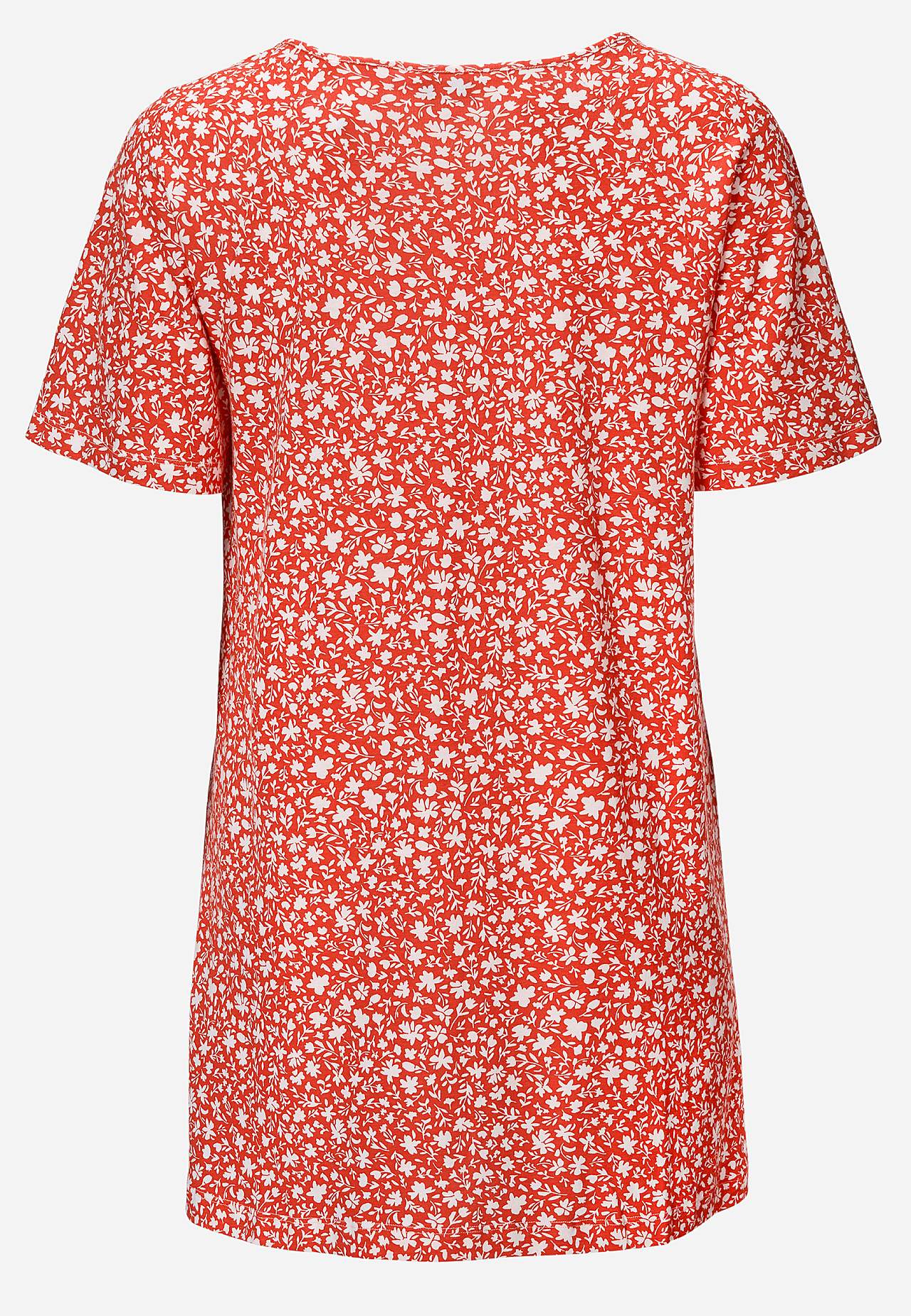 Småblommig trikåtunika