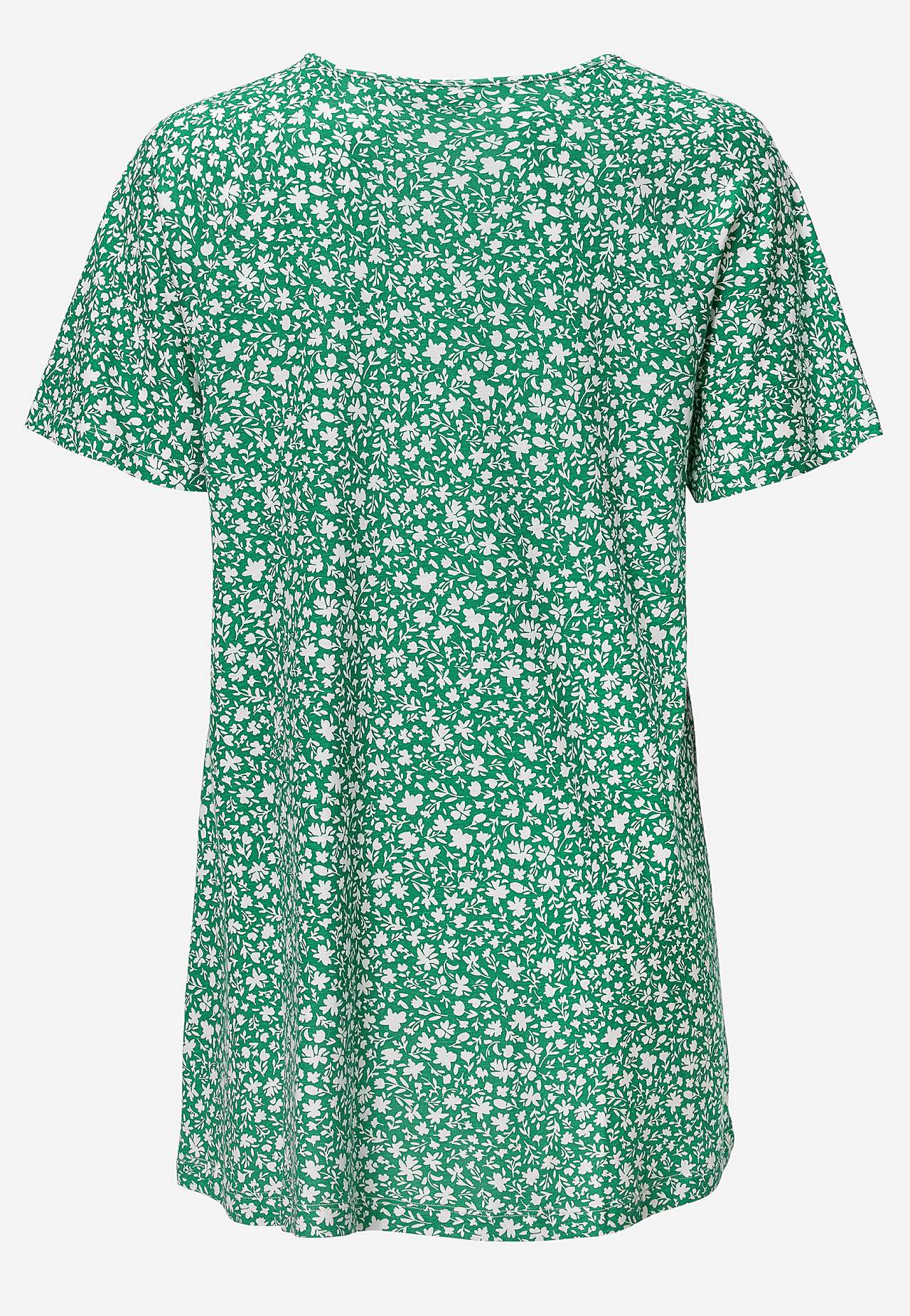 Småblommig trikåtunika
