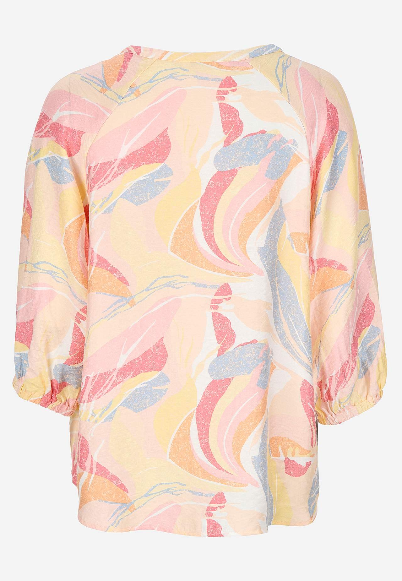 Vävd blus med struktur