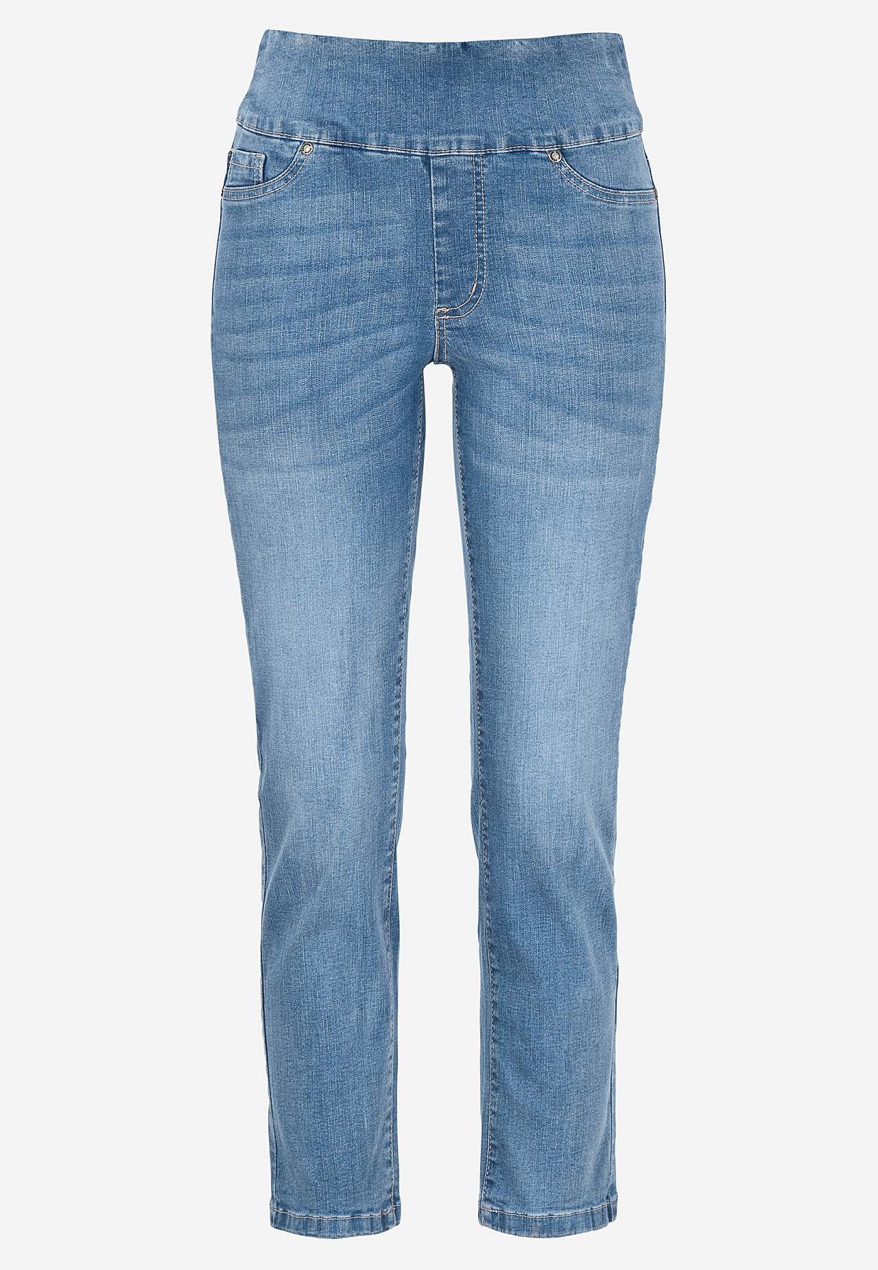 Supersköna ankeljeans i denim