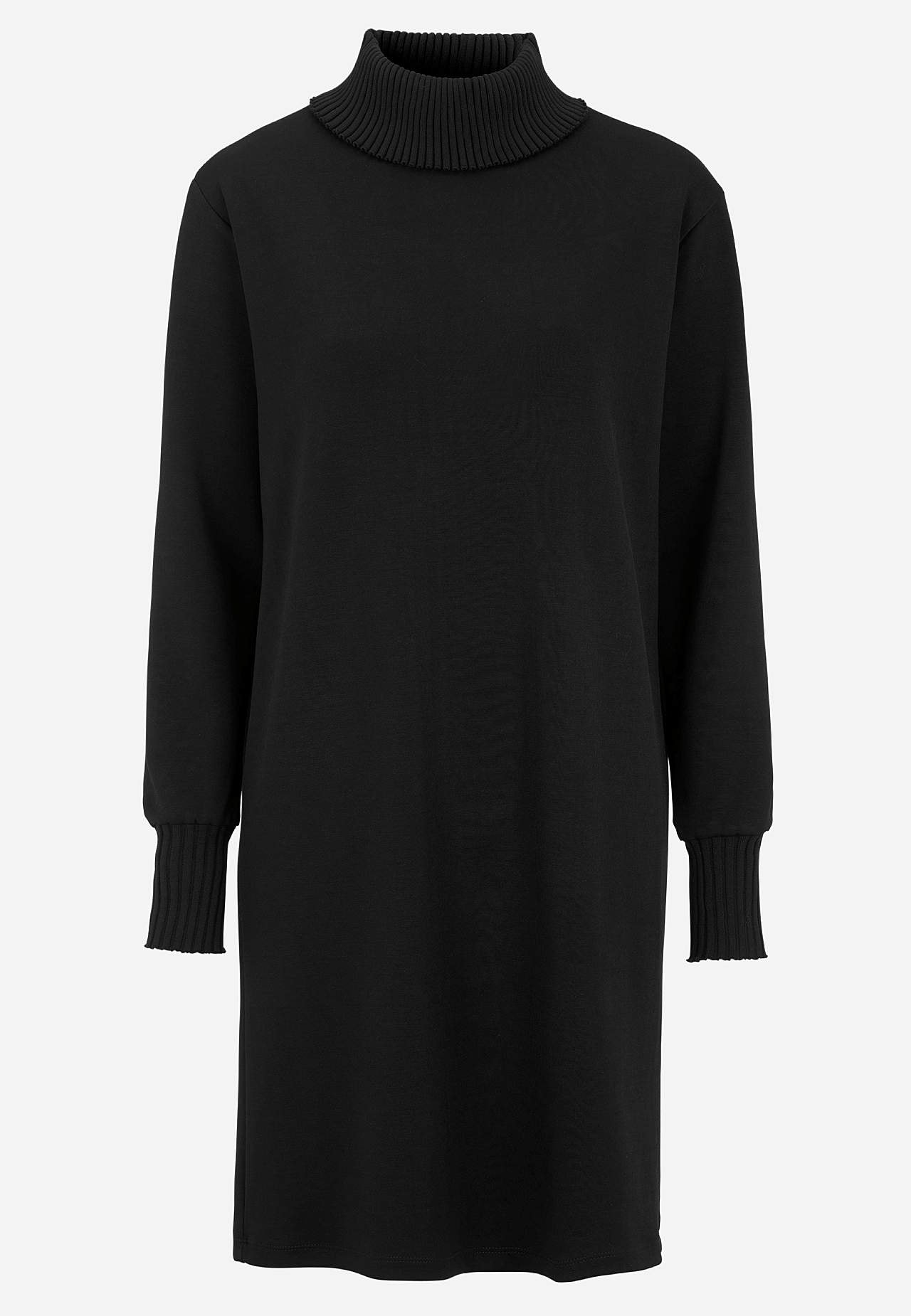 Supermjuk trikåklänning i modalmix