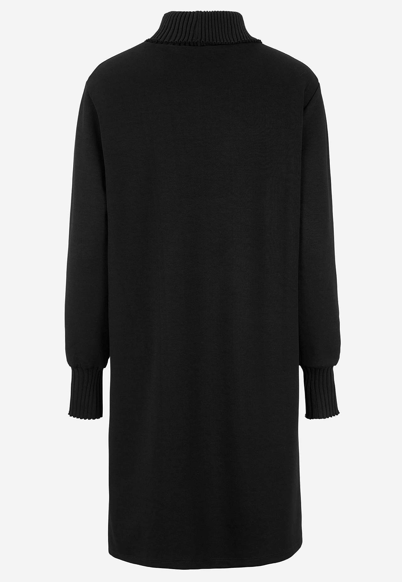 Supermjuk trikåklänning i modalmix