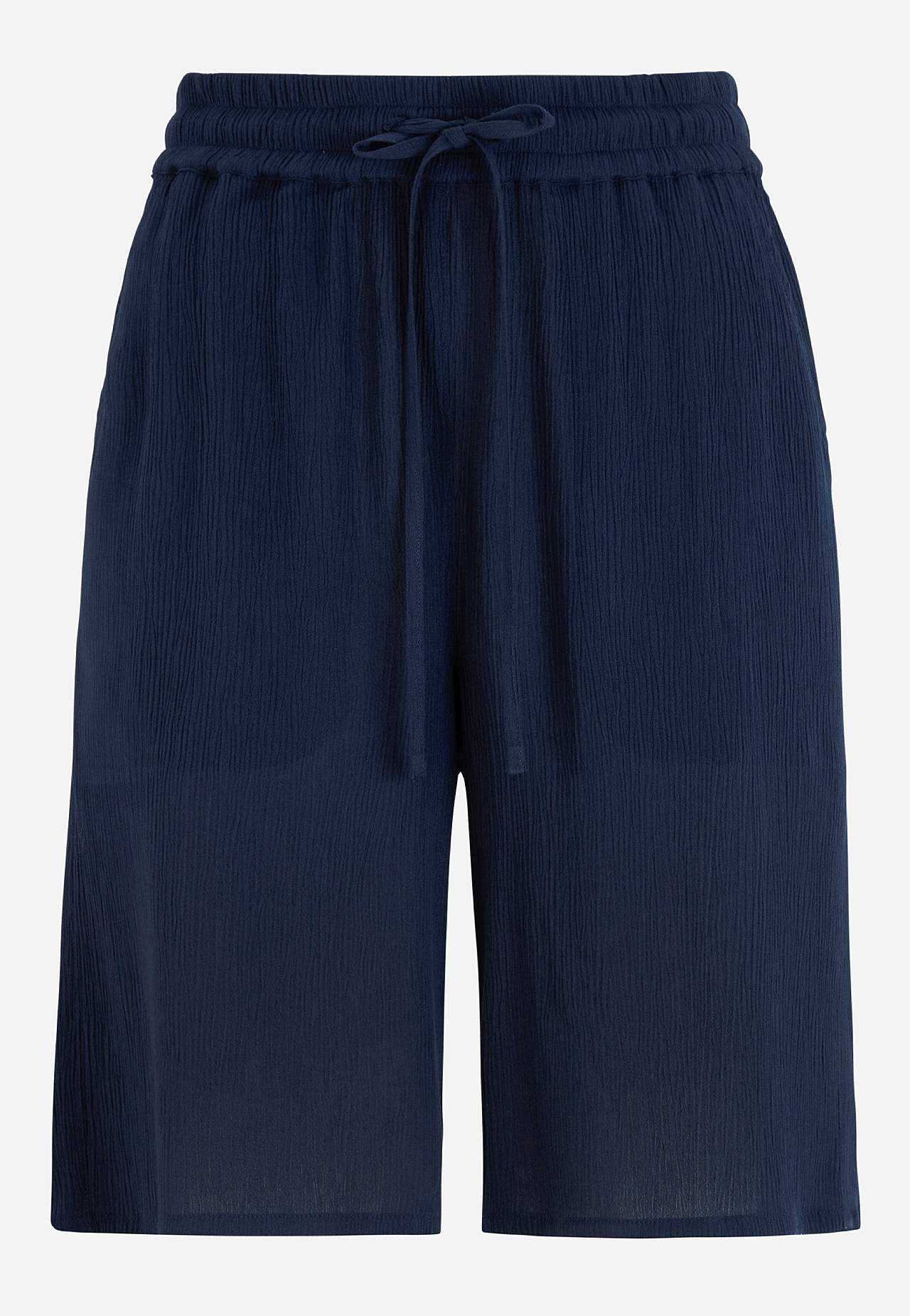 Shorts i viskoscrêpe