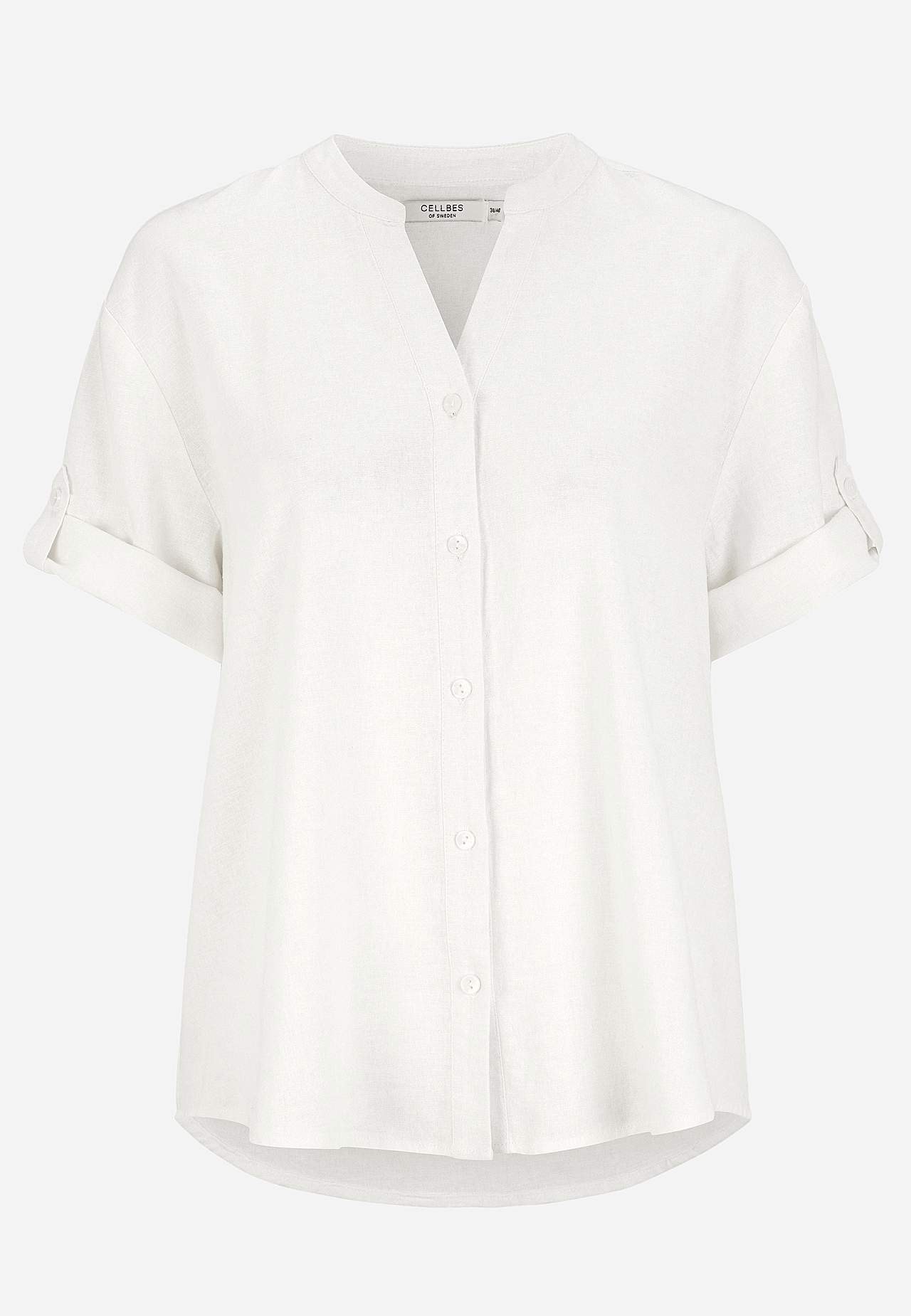 Blus i linnemix