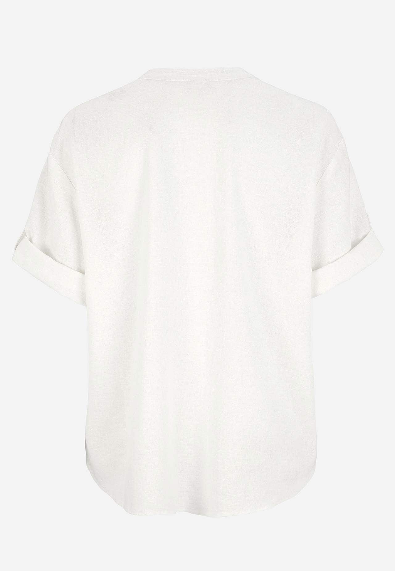 Blus i linnemix