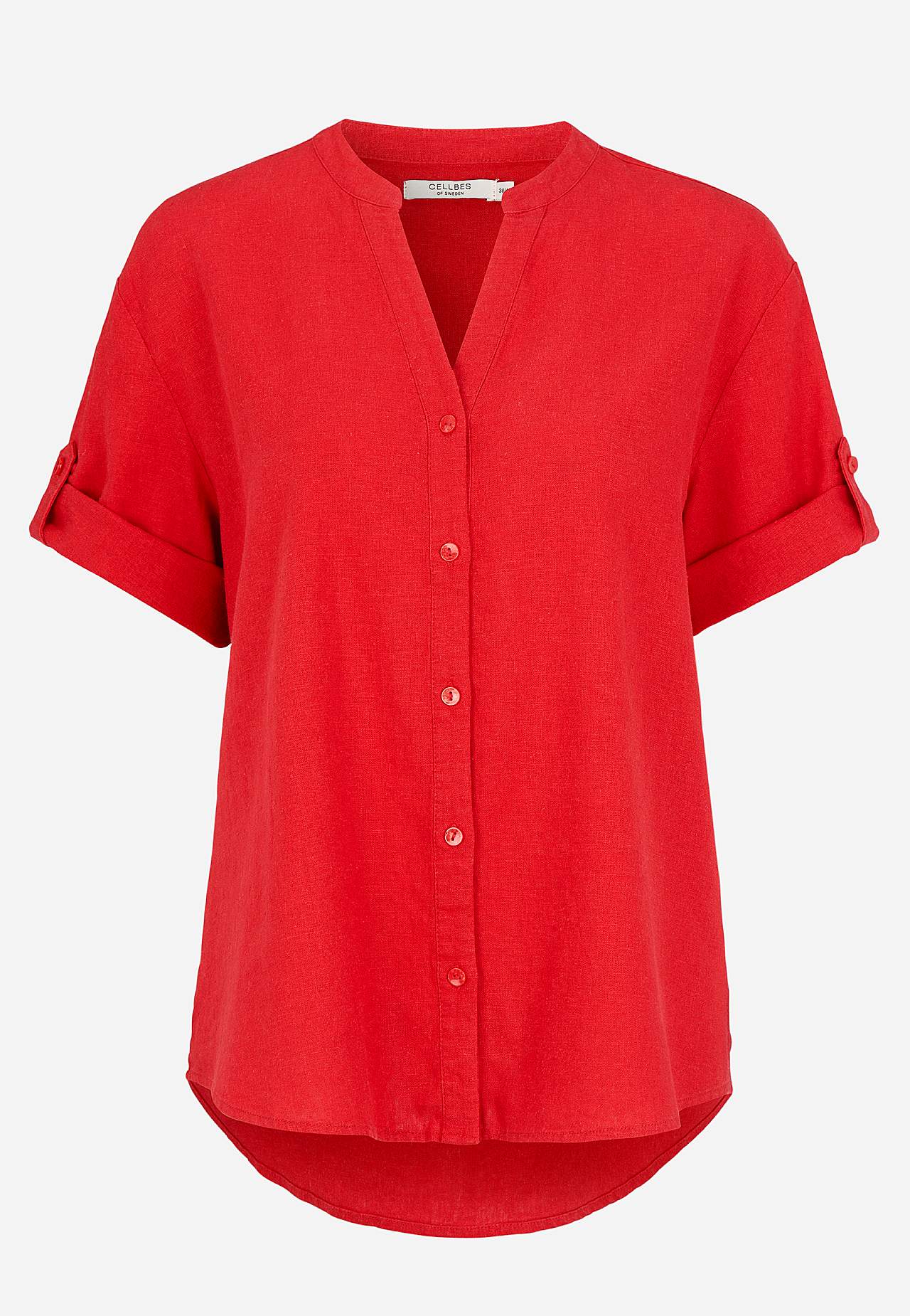Blus i linnemix