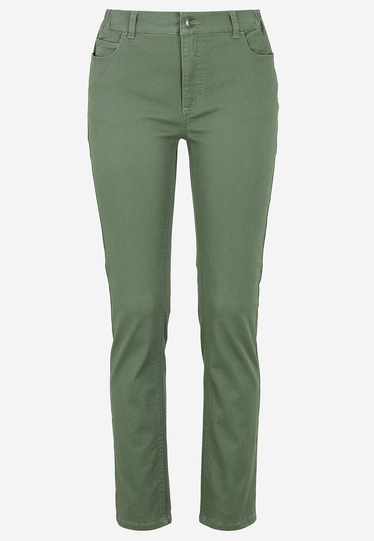 Jeans med resårmidja