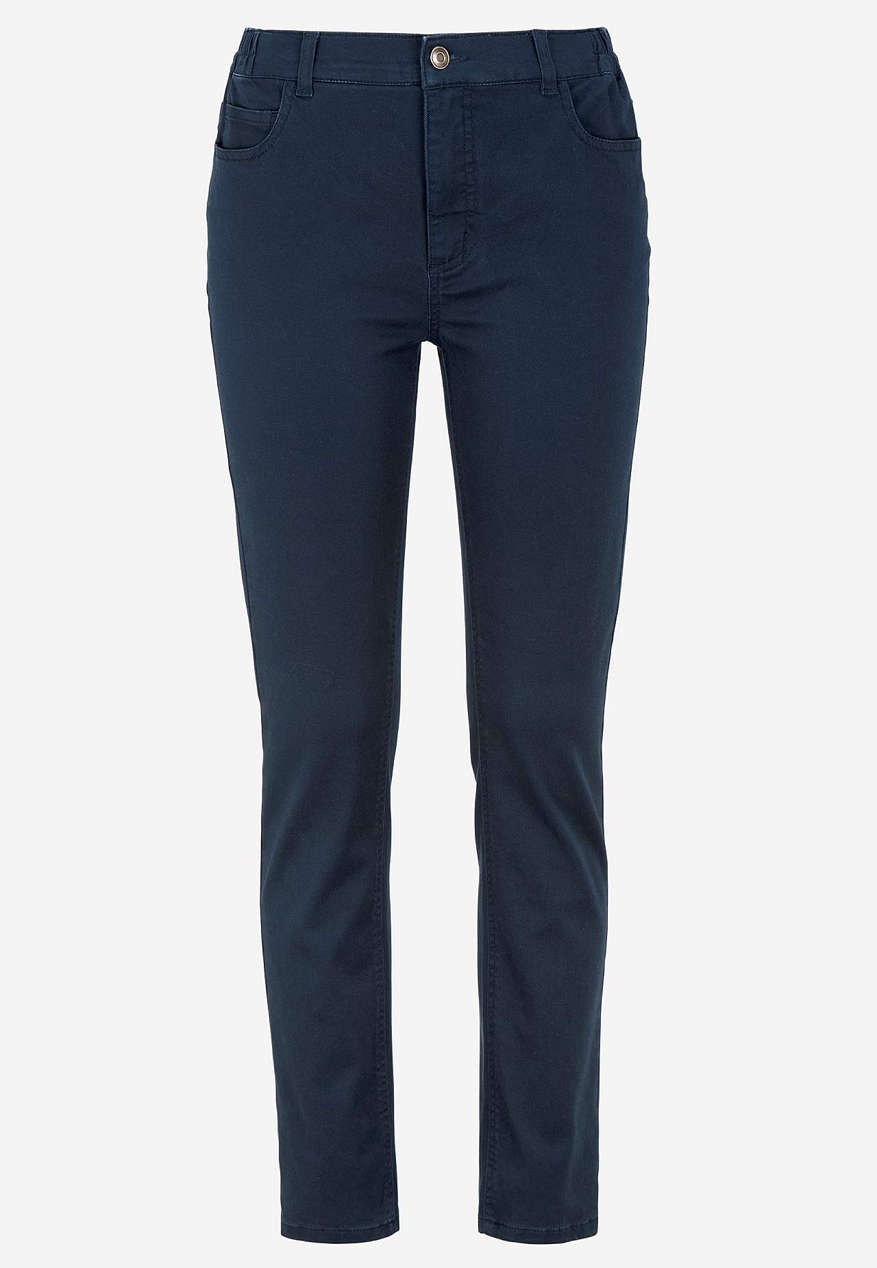 Jeans med resårmidja