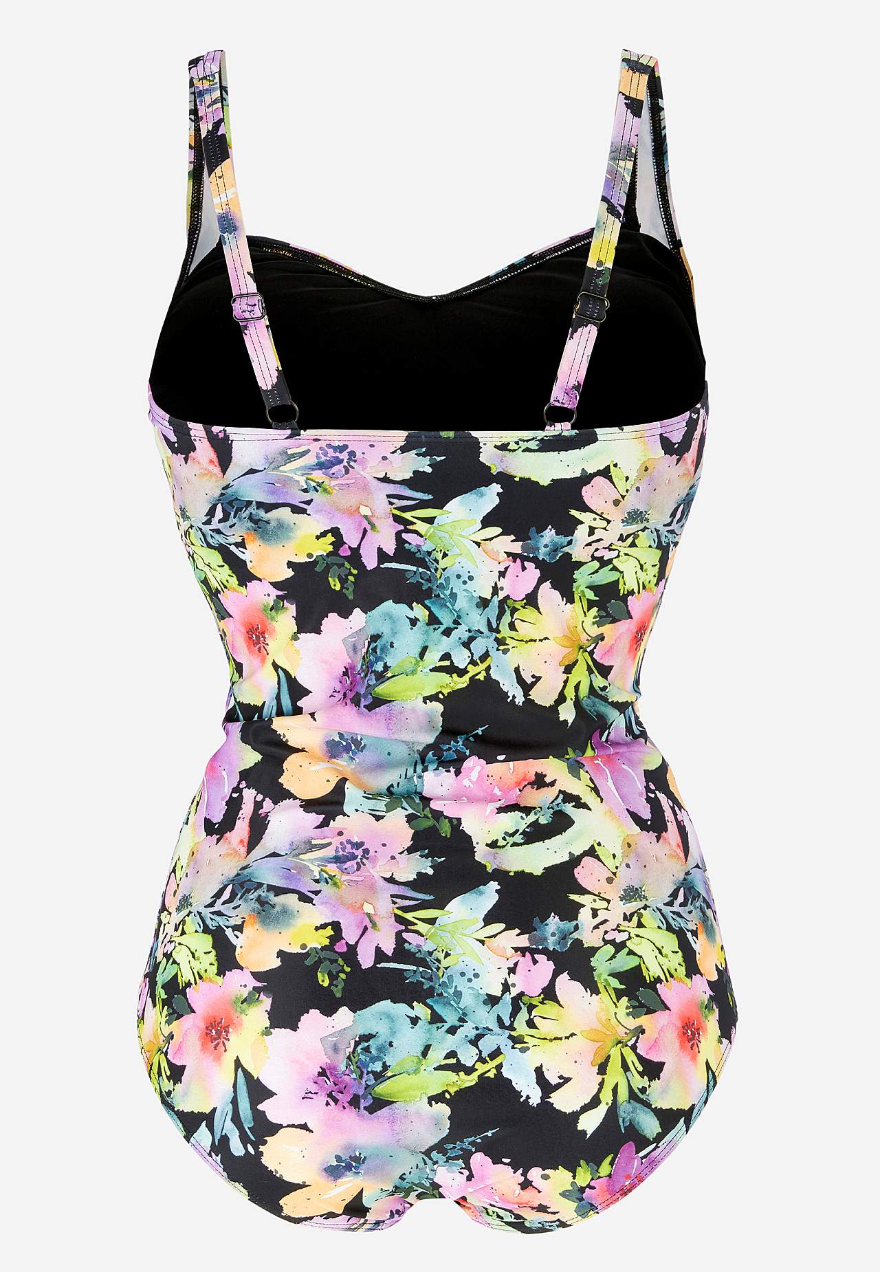 Draperad shapingbaddräkt