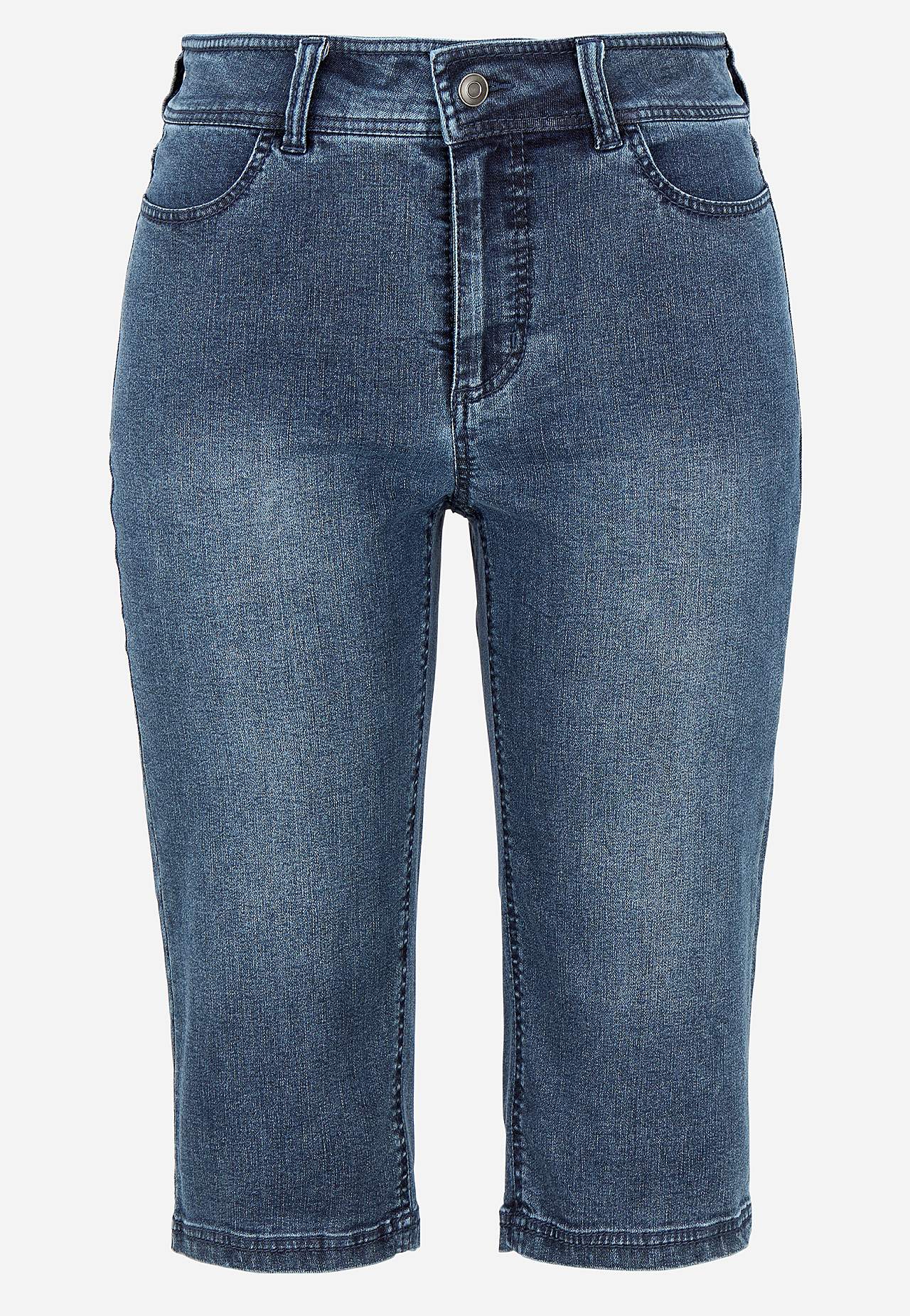 Superstretchiga caprijeans