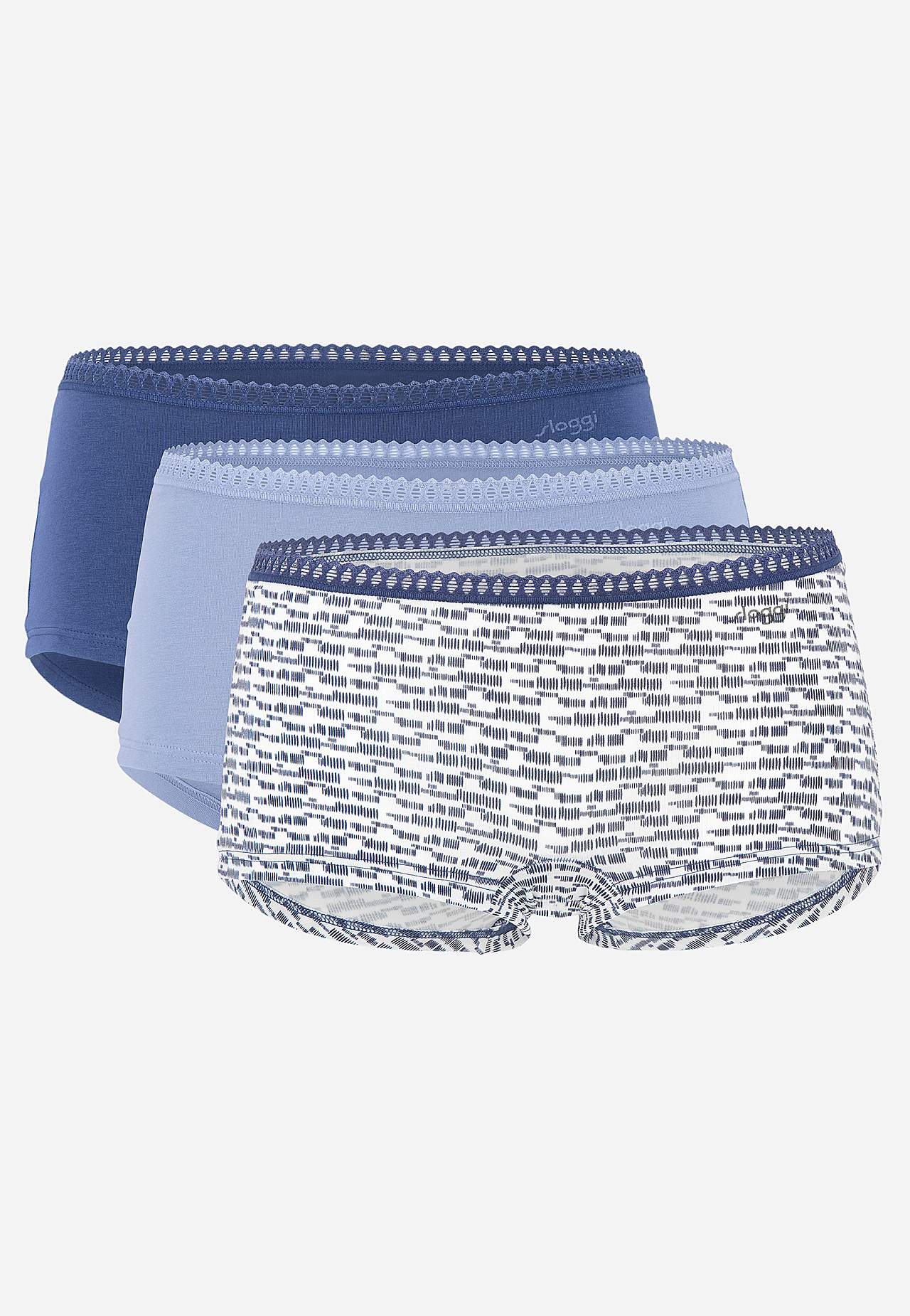 Boxertrosa med spetskant GO Crush 3-pack