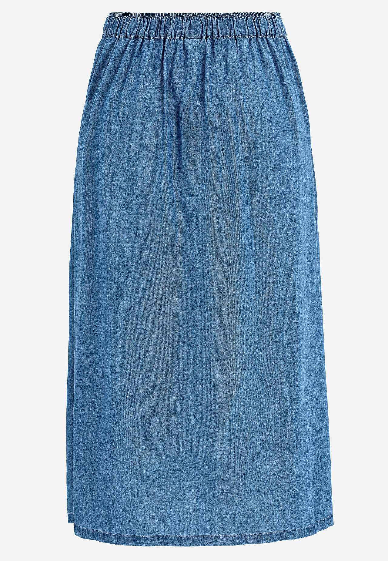 Denimkjol i lyocell