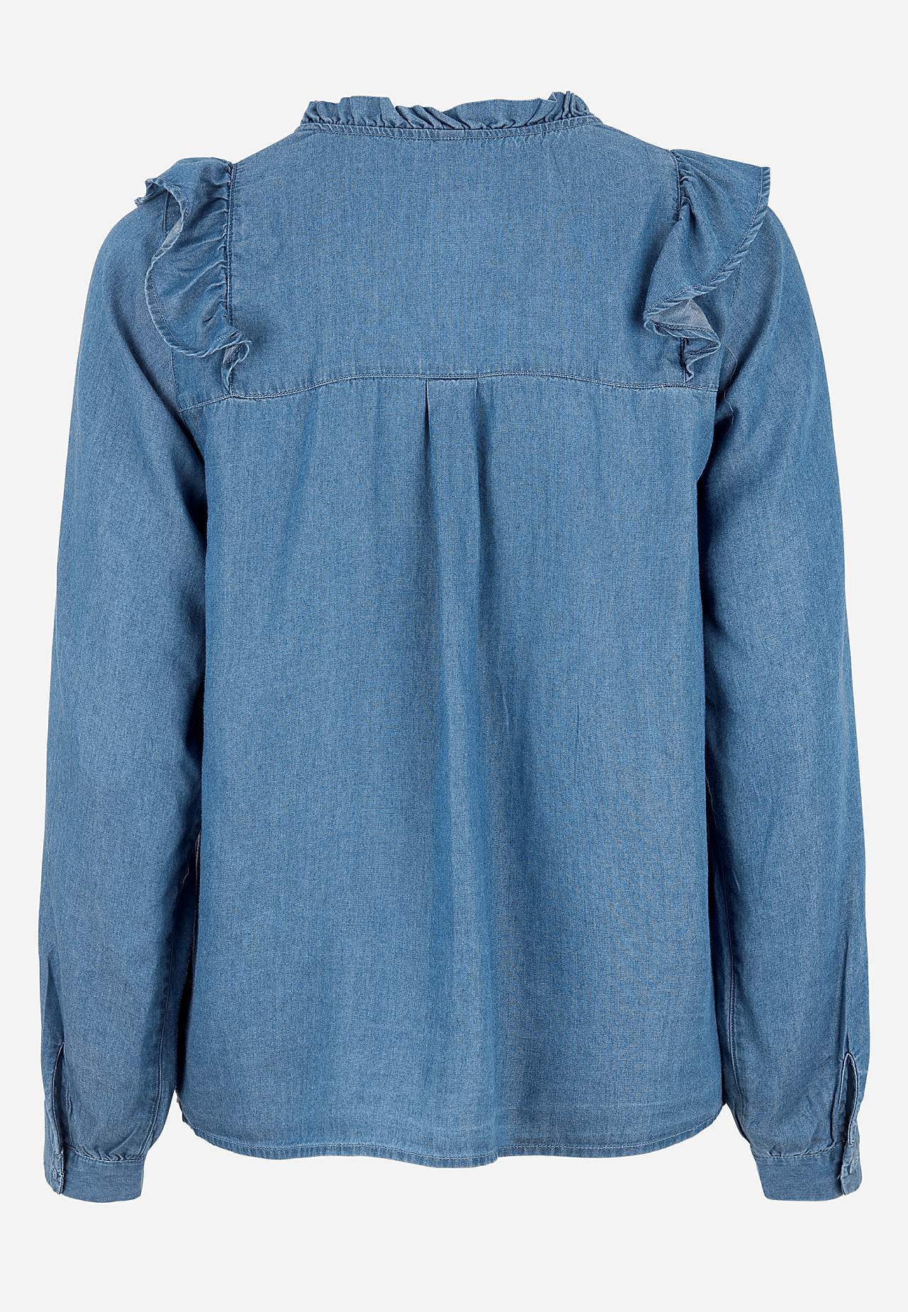 Denimblus i lyocell