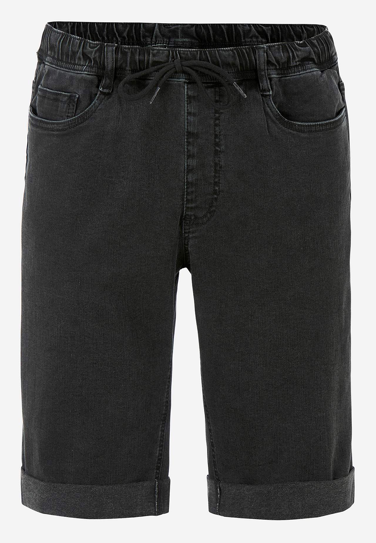 Joggershorts med elastisk midja