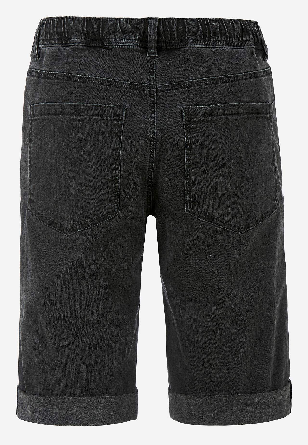 Joggershorts med elastisk midja