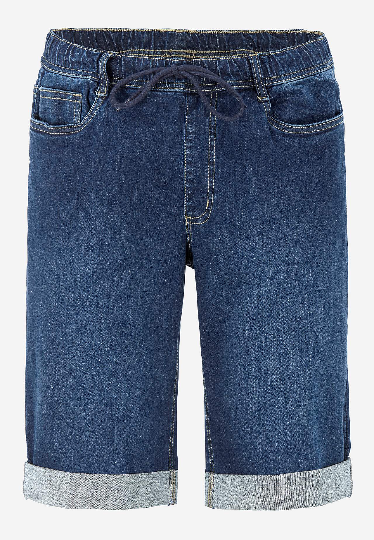 Joggershorts med elastisk midja