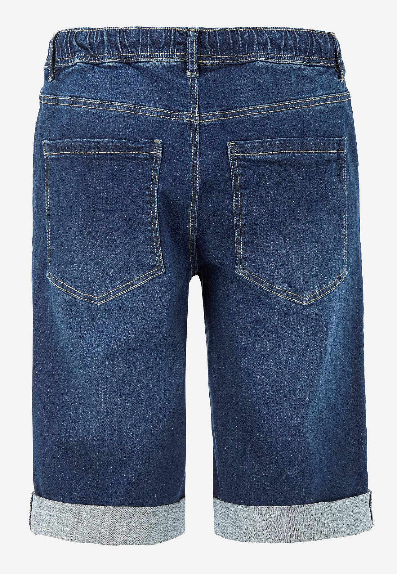 Joggershorts med elastisk midja