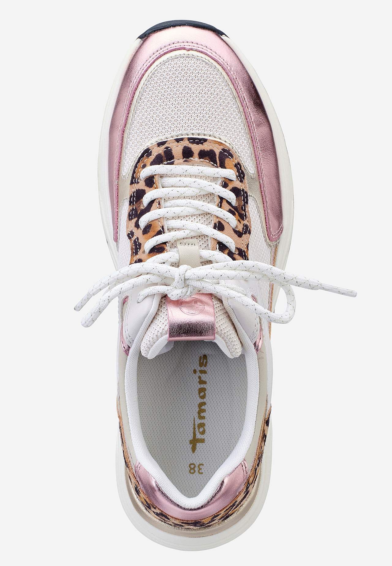 Sneaker med snörning