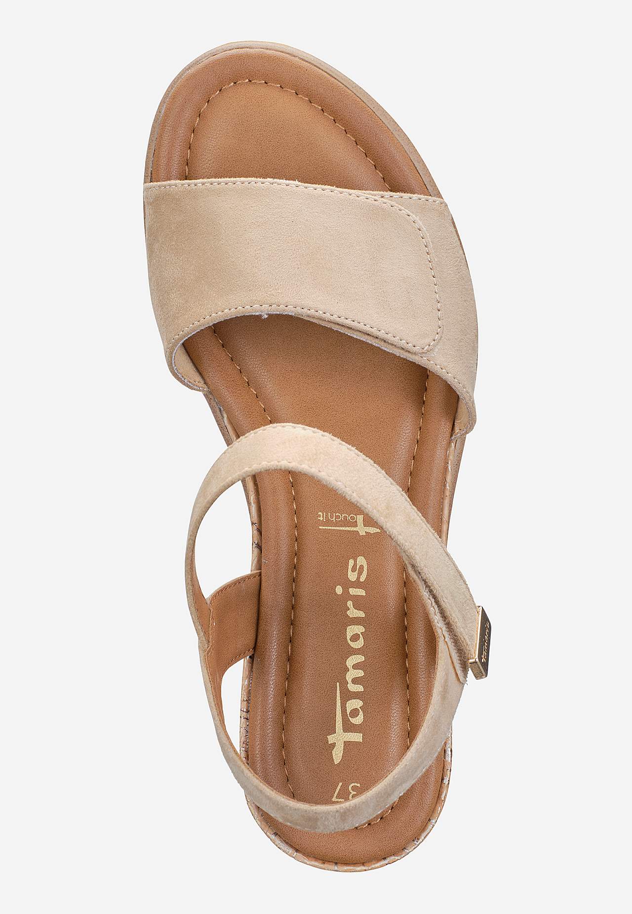Sandal med kardborrestängning