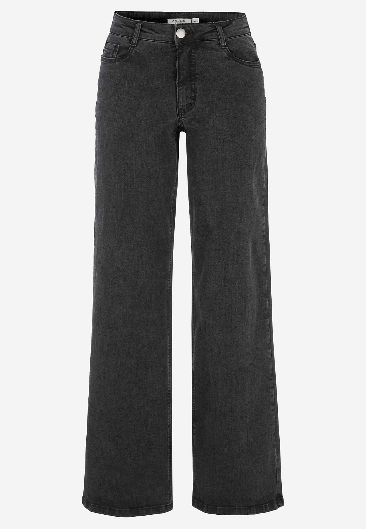 Vida, långa jeans med hög midja