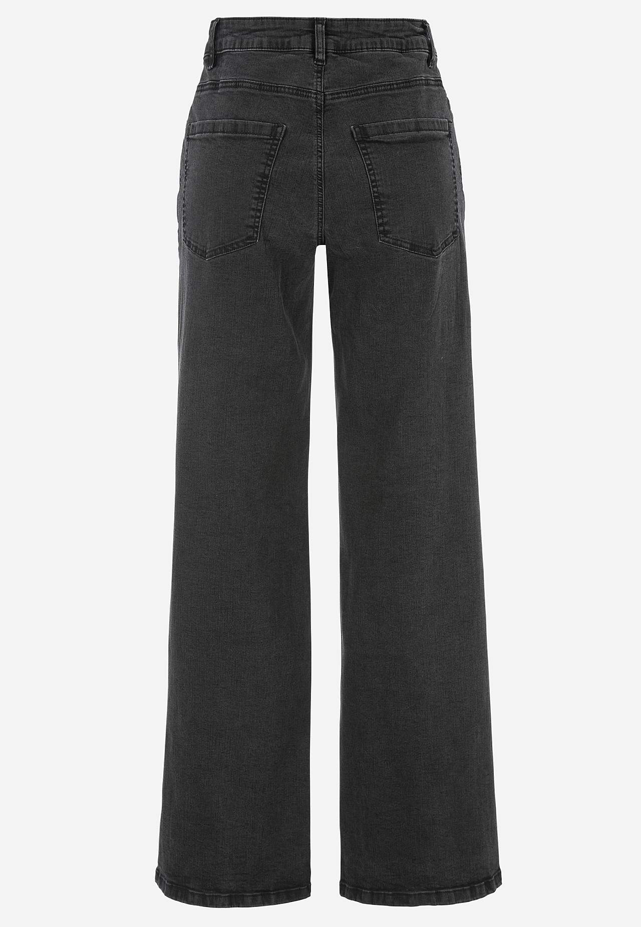 Vida, långa jeans med hög midja