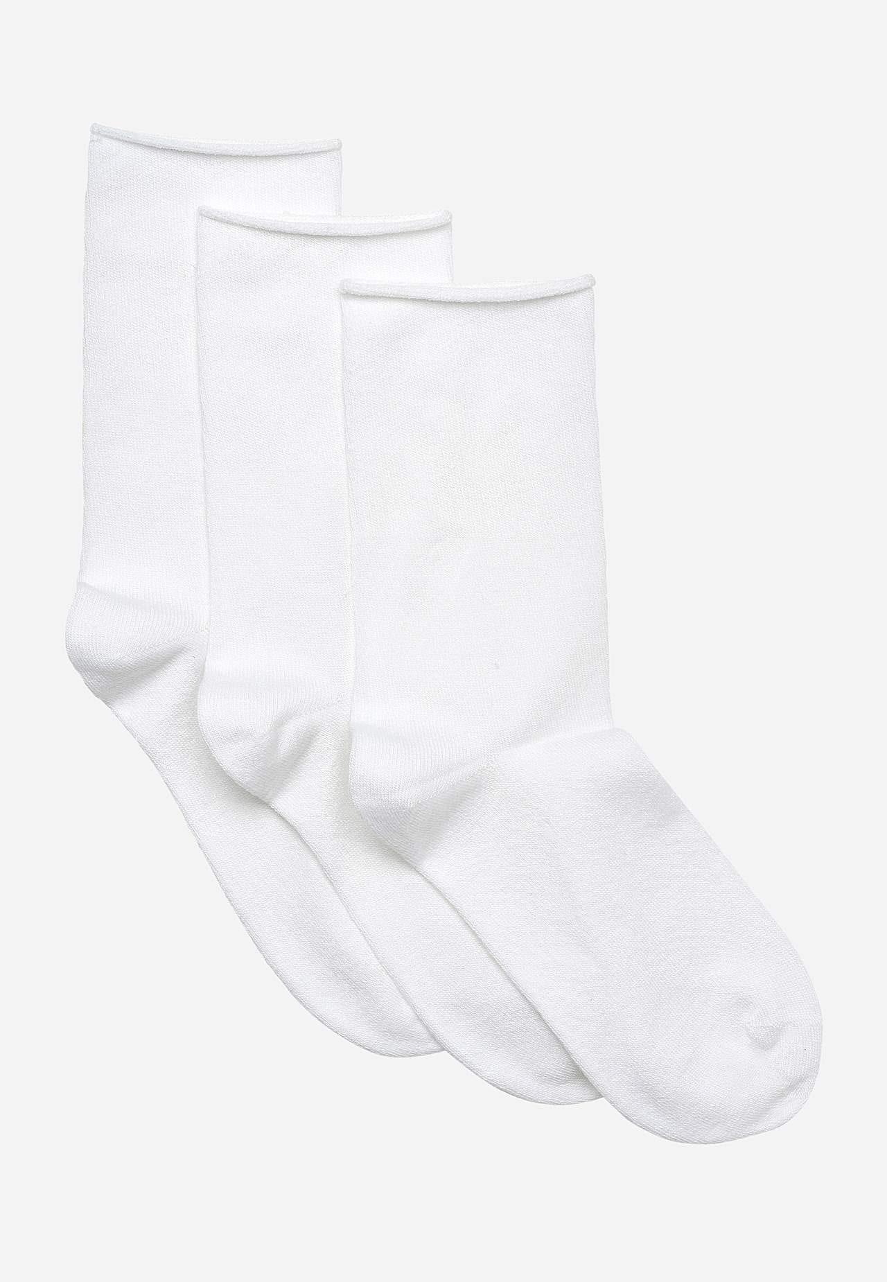 Strumpor med lös resår 3-pack