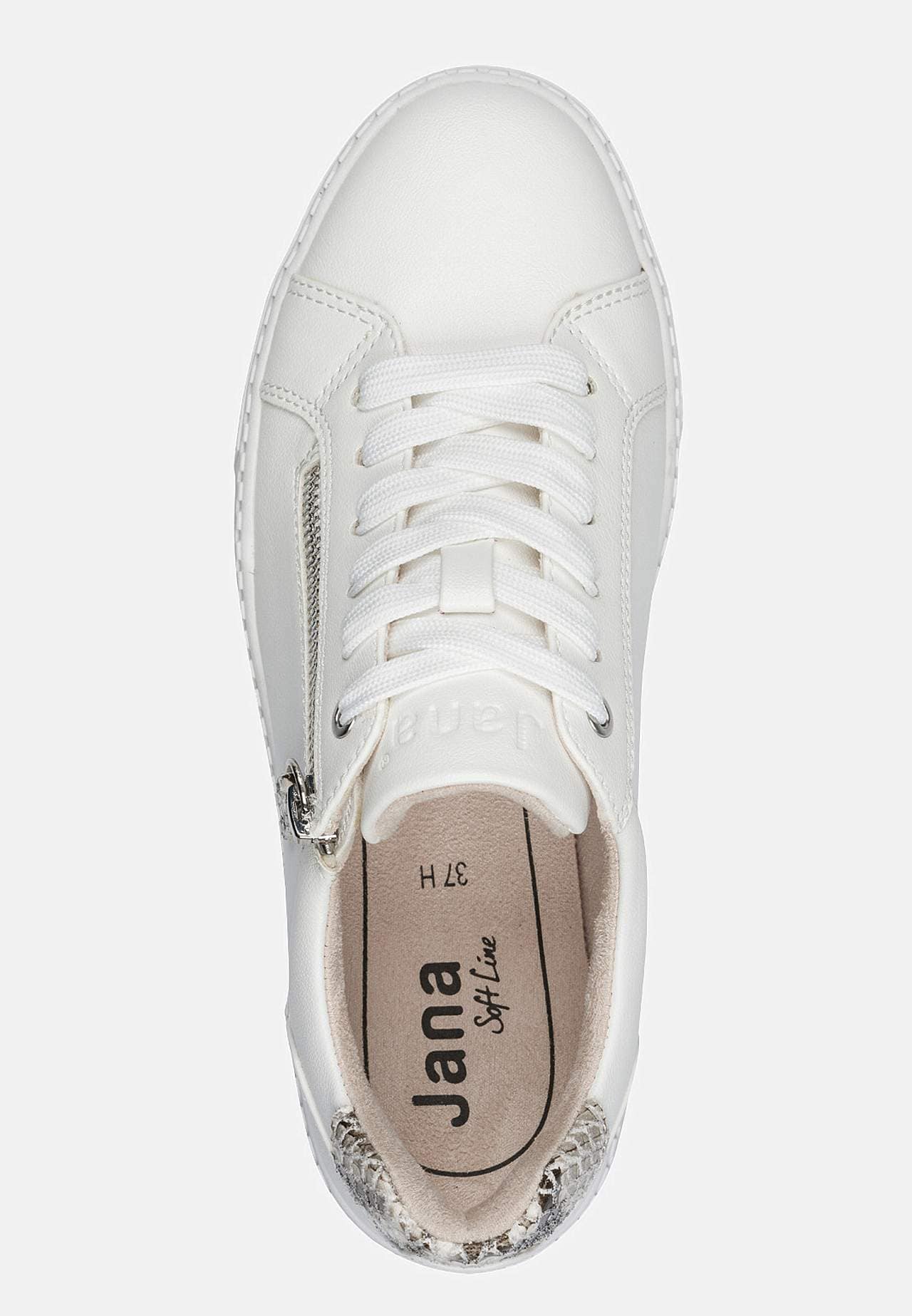 Sneakers med dragkedja