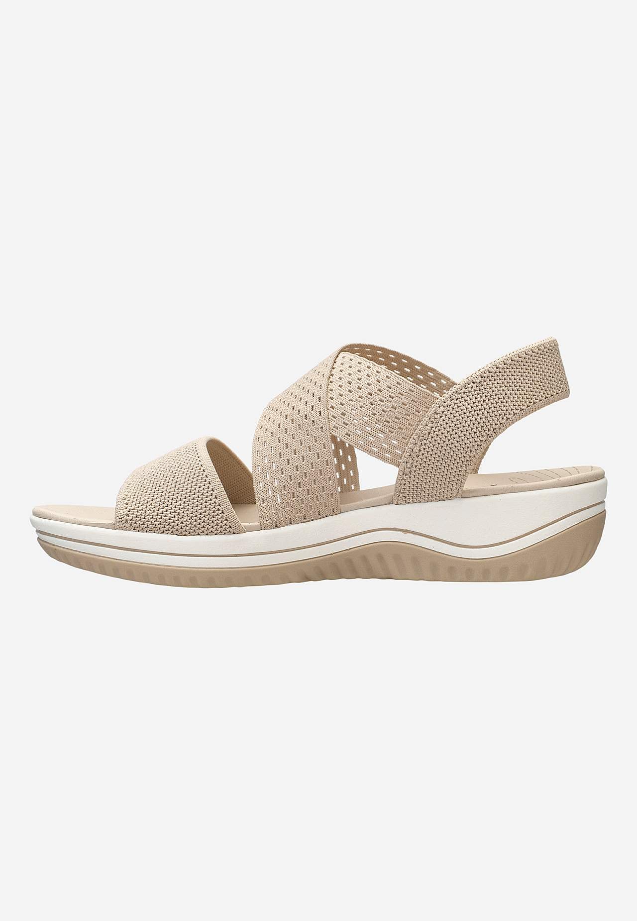 Sandal med resårremmar