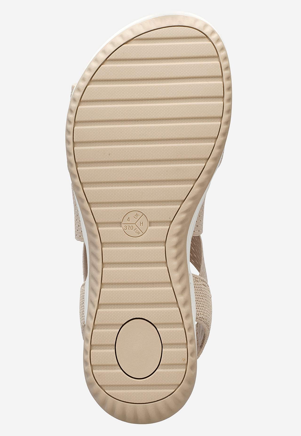 Sandal med resårremmar