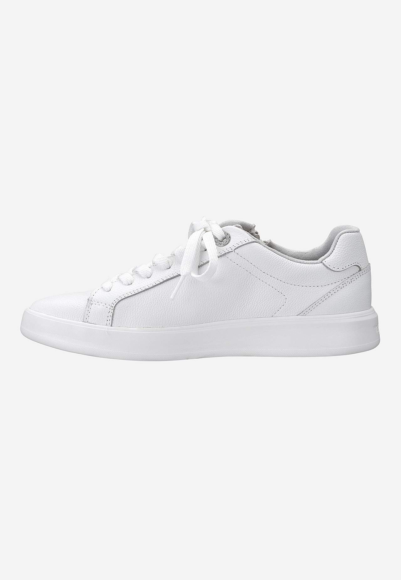 Sneaker i skinn