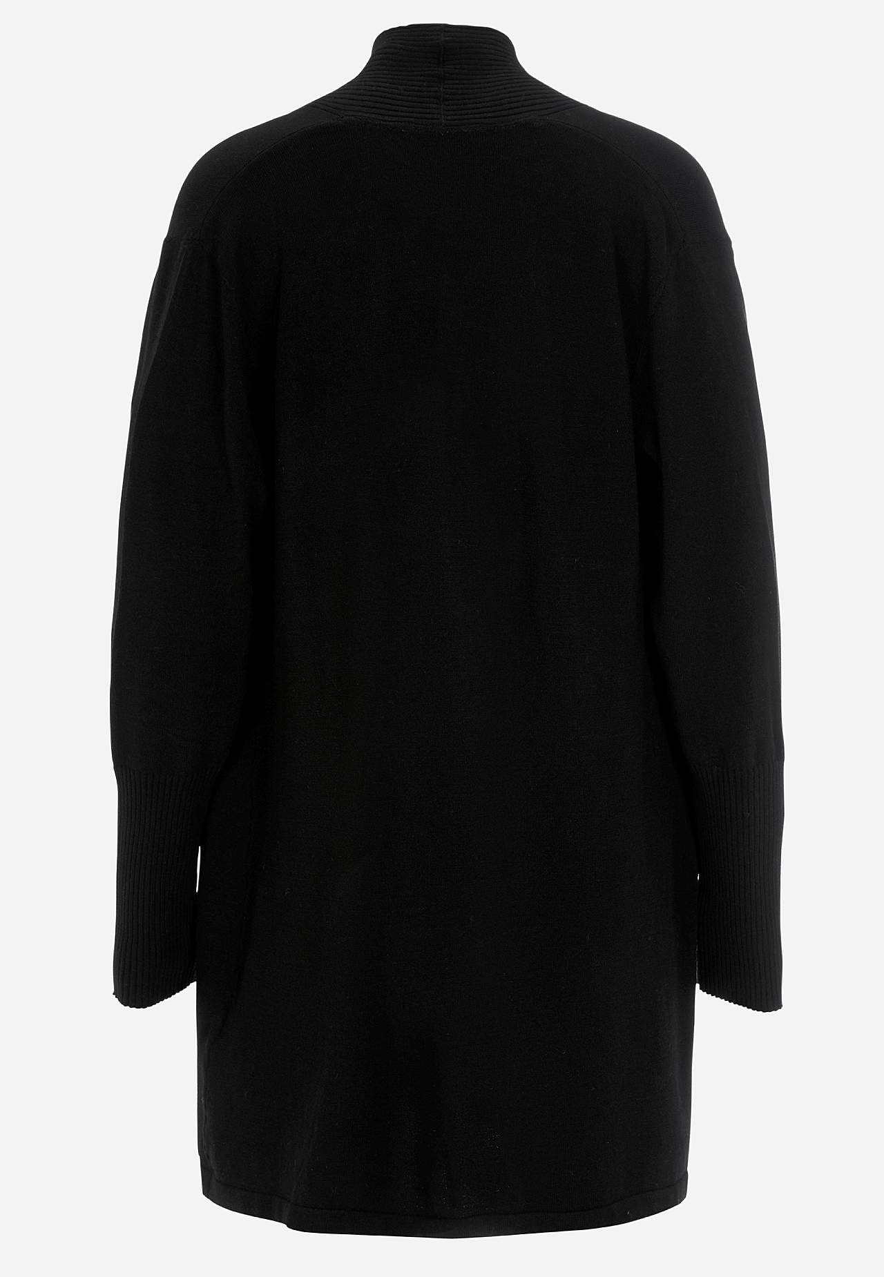 Finstickad cardigan