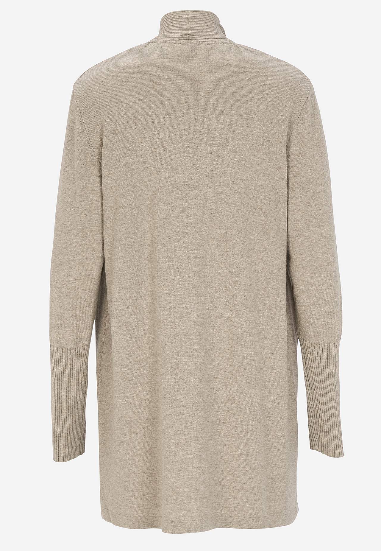 Finstickad cardigan