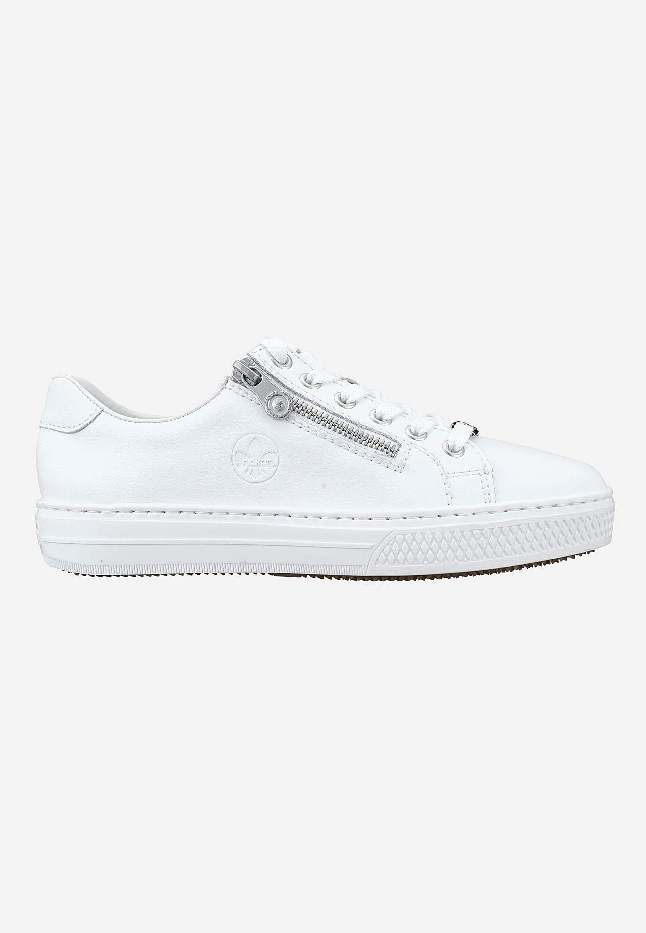 Sneaker i skinn