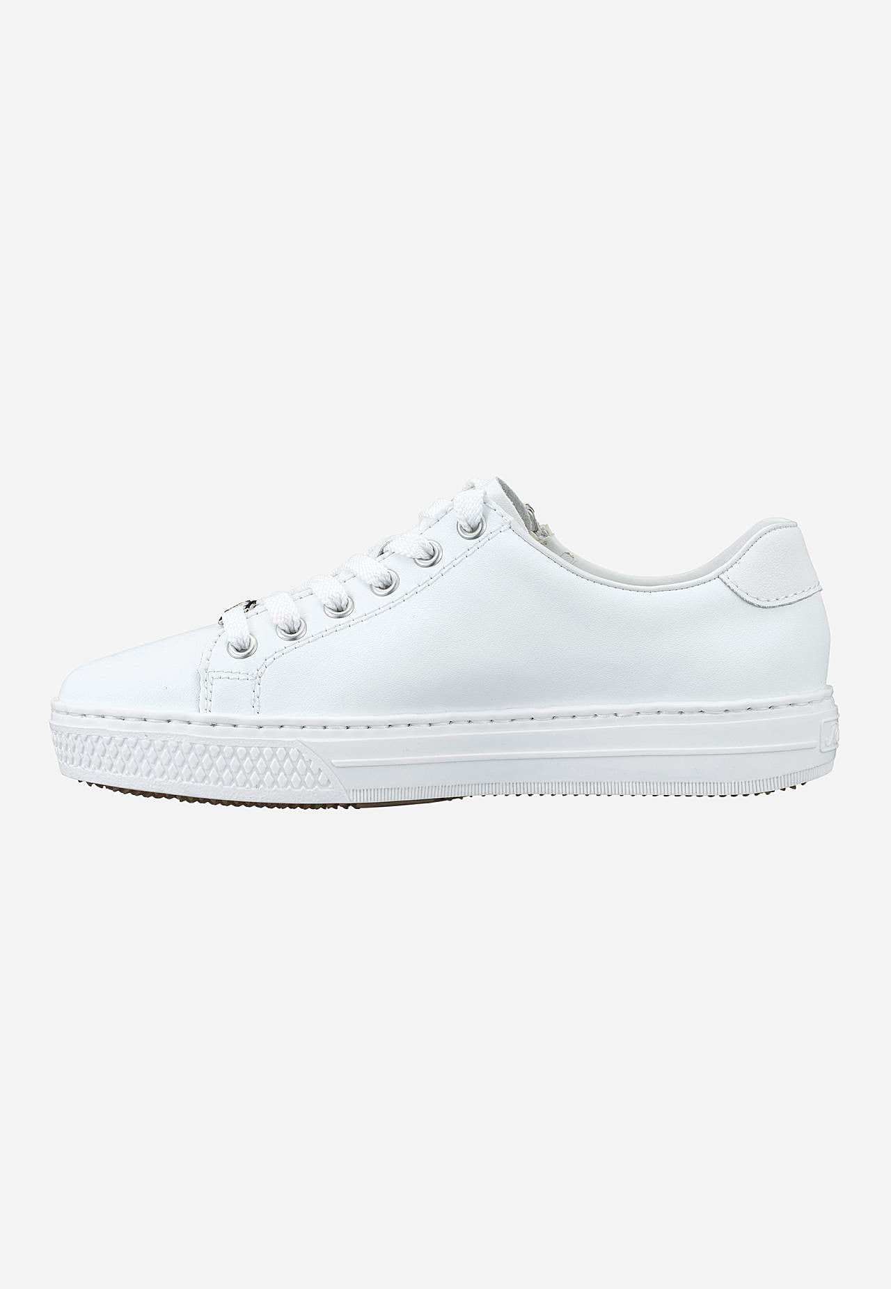 Sneaker i skinn